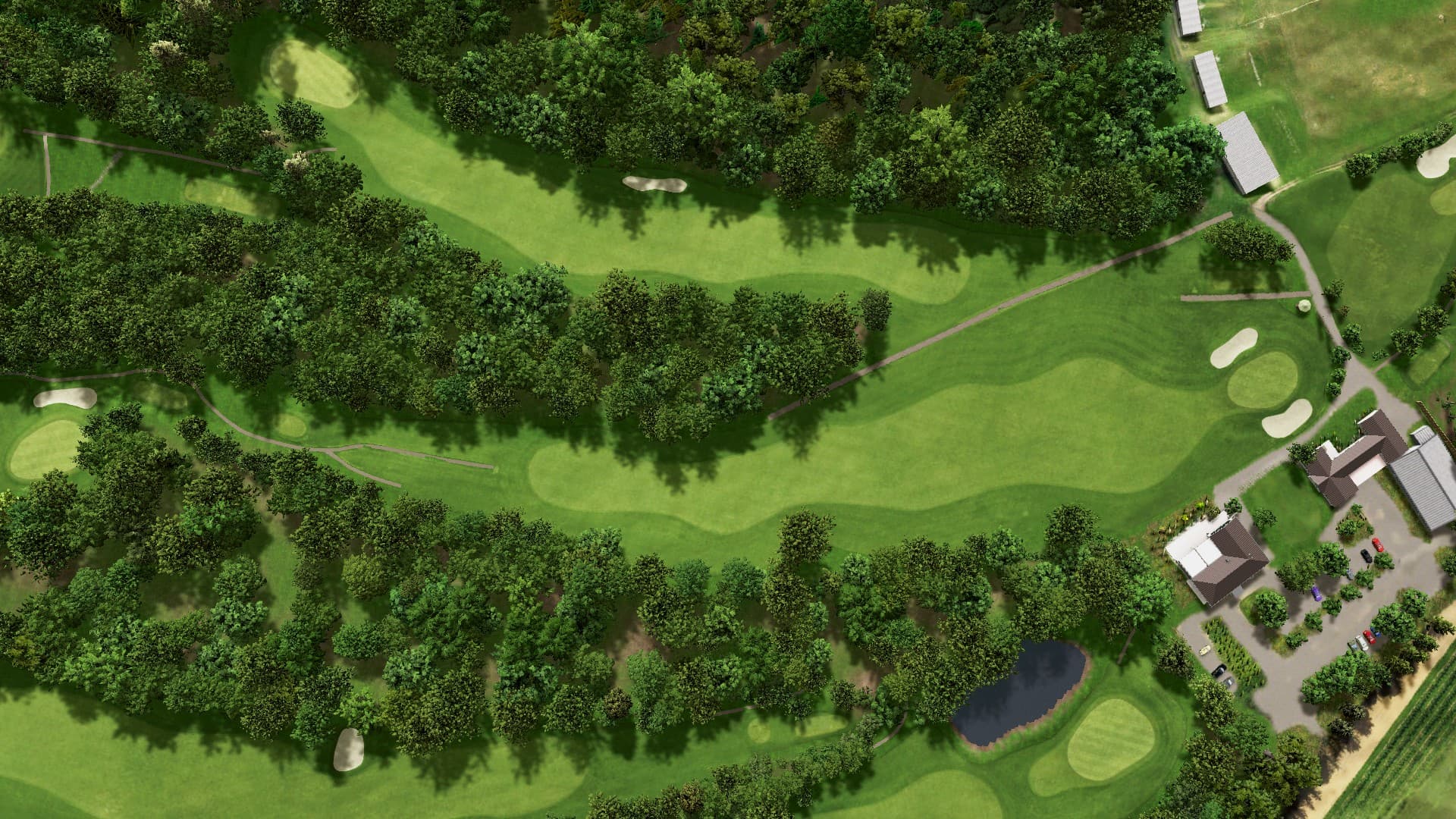 Hole 18 at Bonn Godesberg