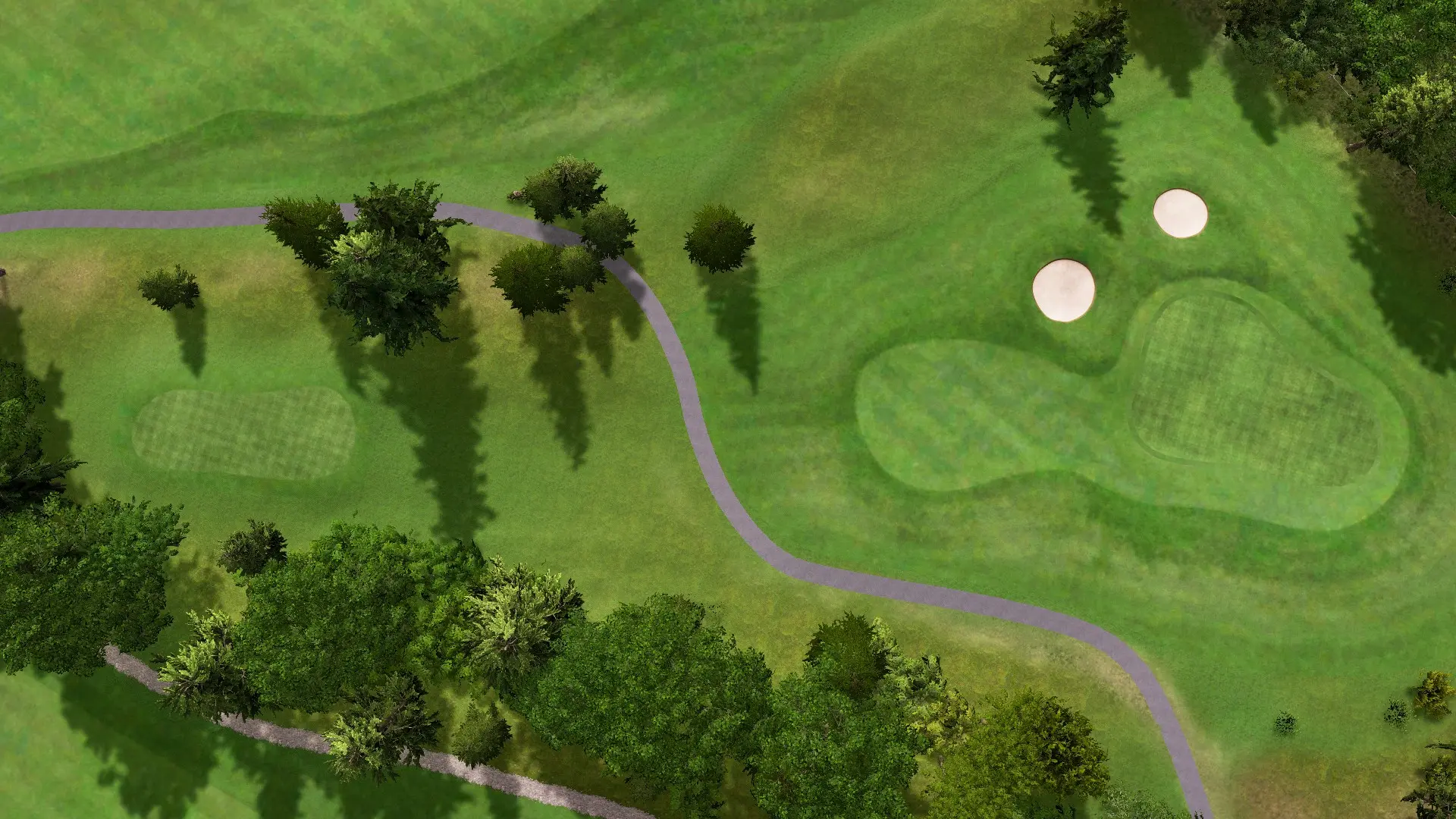 Hole 6 at Bowen Island
