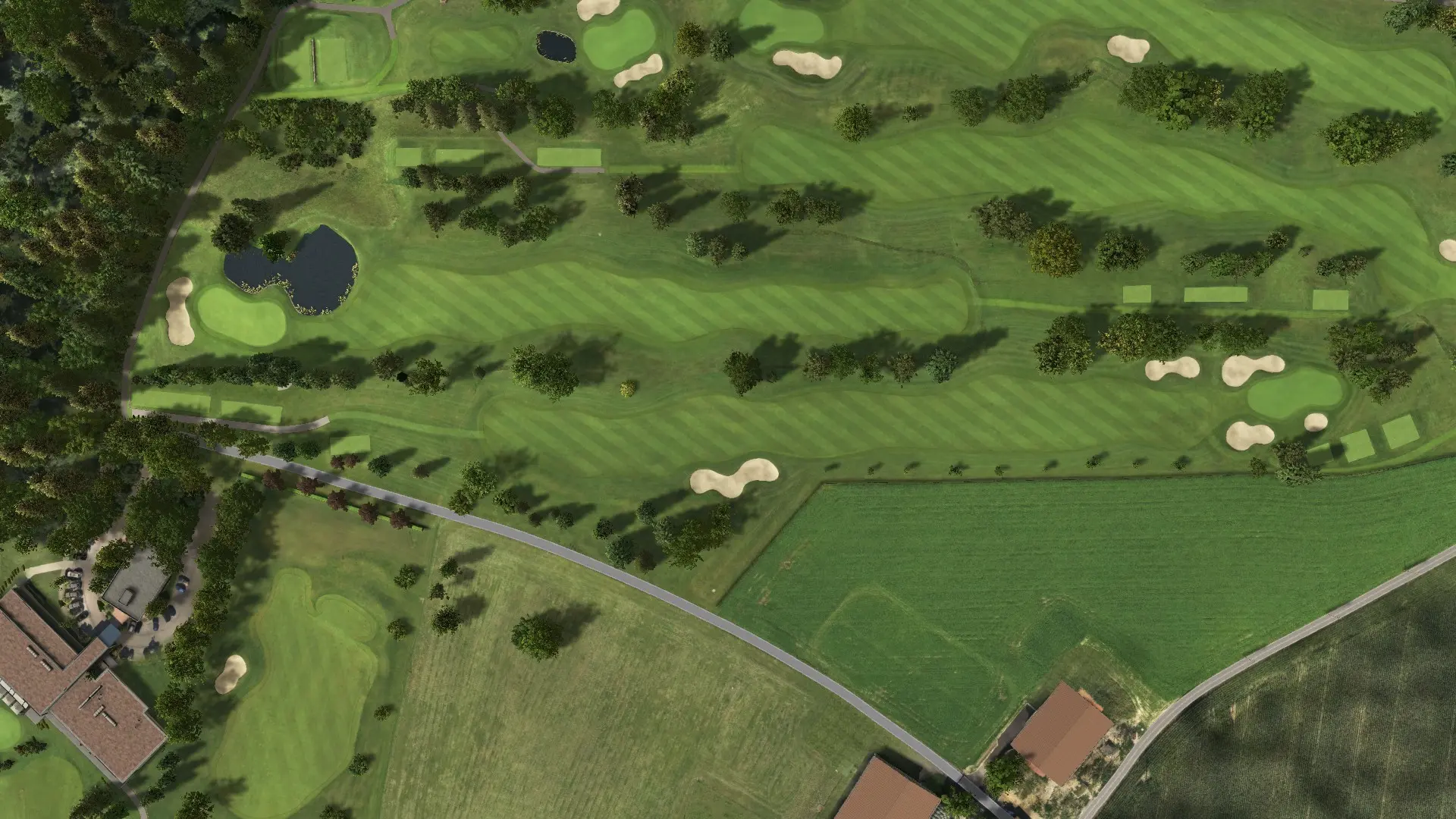 Hole 1 at Breitenloo G.C.