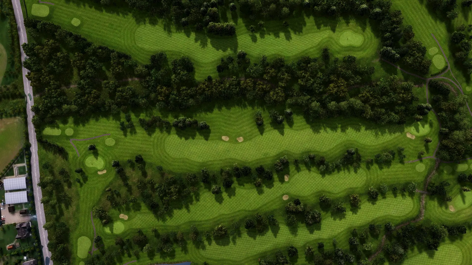 Hole 15 at Brickhampton Court Golf Complex - Spa Course