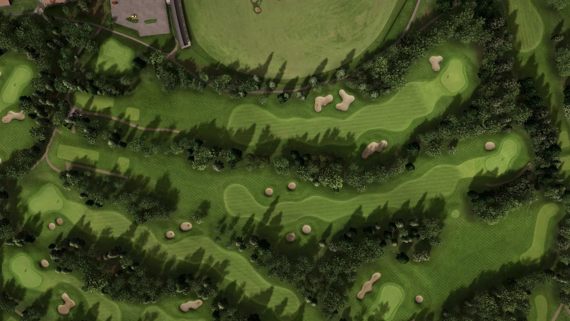 Hole 10 at Bromsgrove Golf Centre