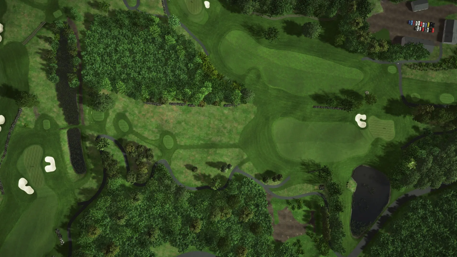 Hole 2 at Bulls Bridge Golf Club