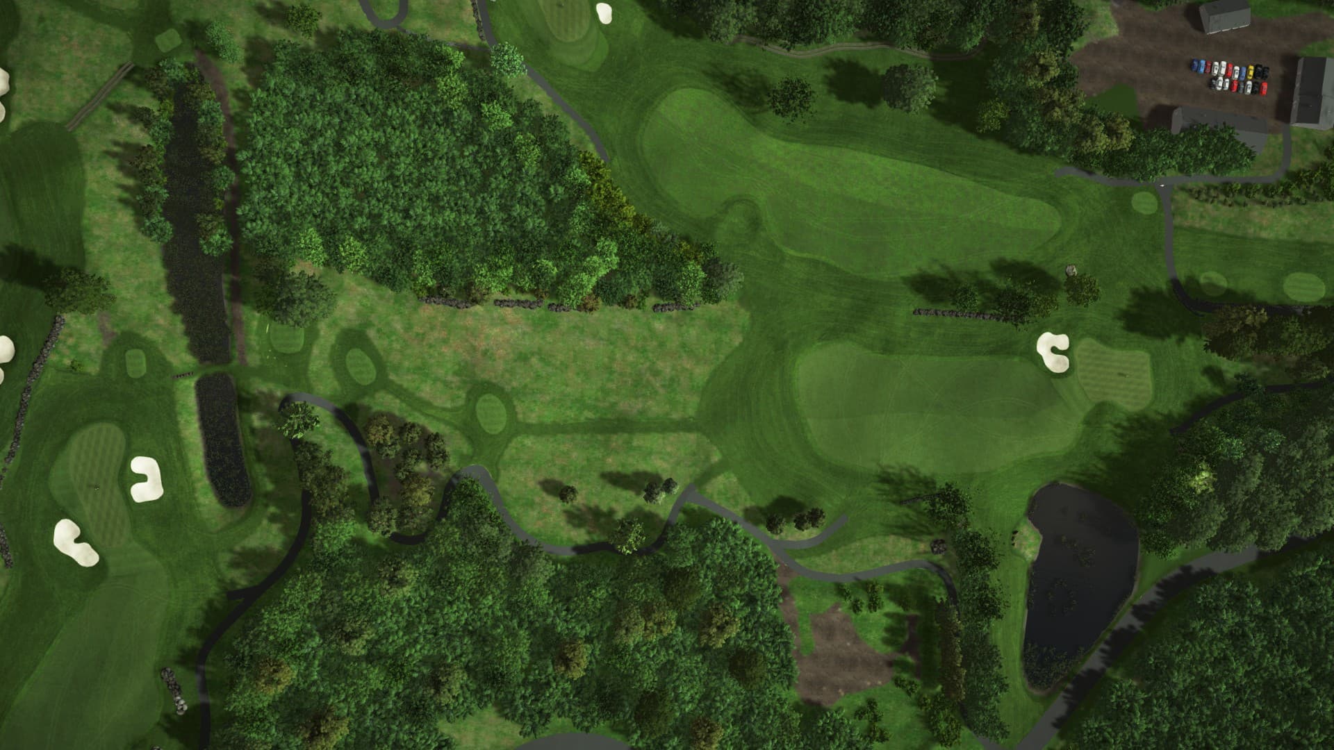 Hole 2 at Bulls Bridge Golf Club