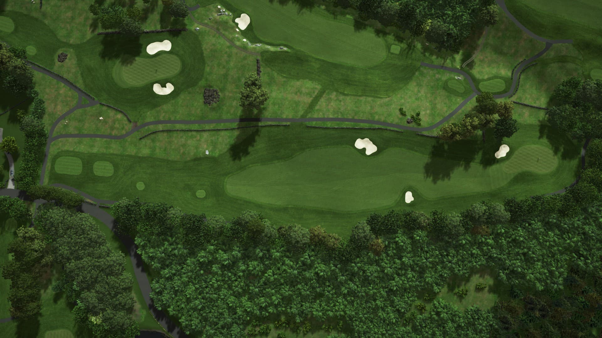 Hole 3 at Bulls Bridge Golf Club