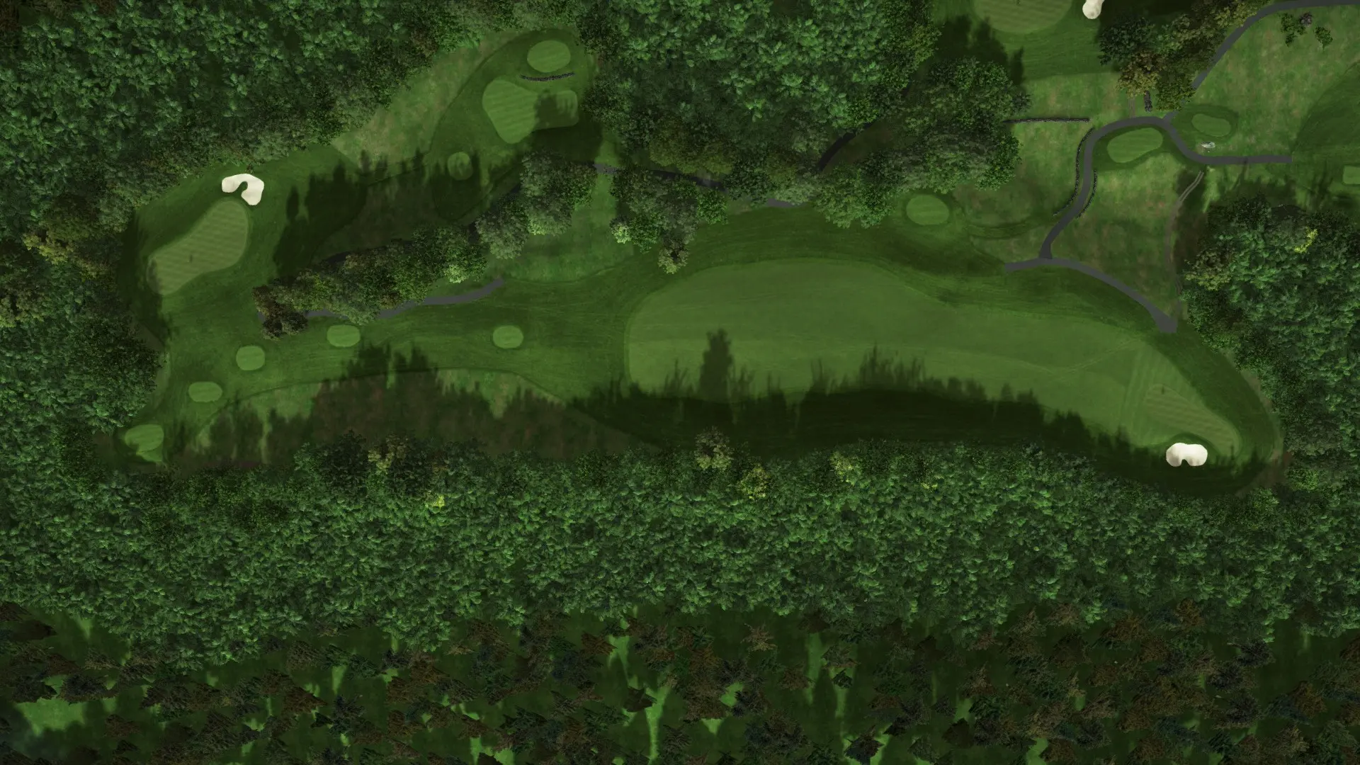 Hole 5 at Bulls Bridge Golf Club