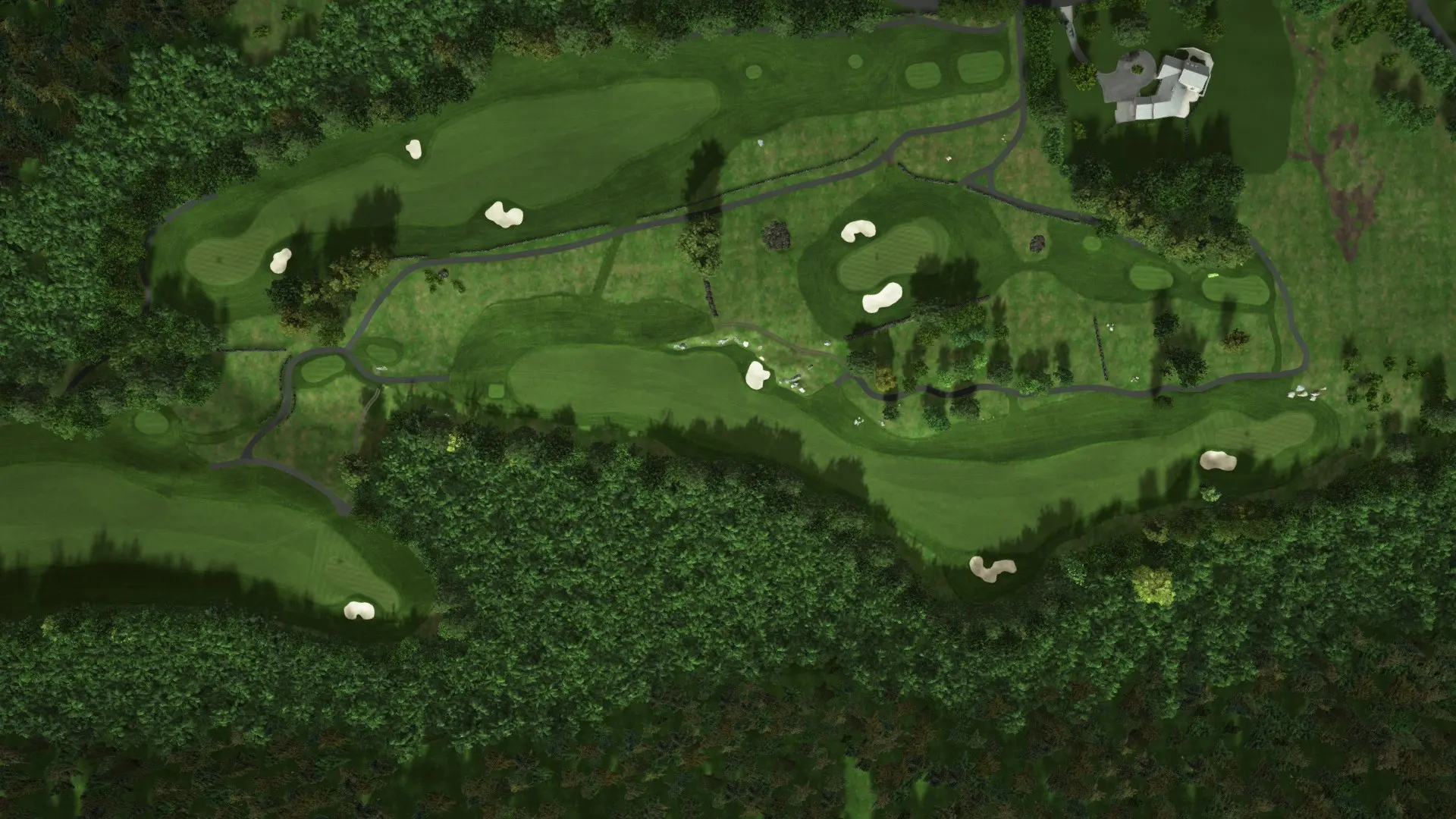 Hole 6 at Bulls Bridge Golf Club