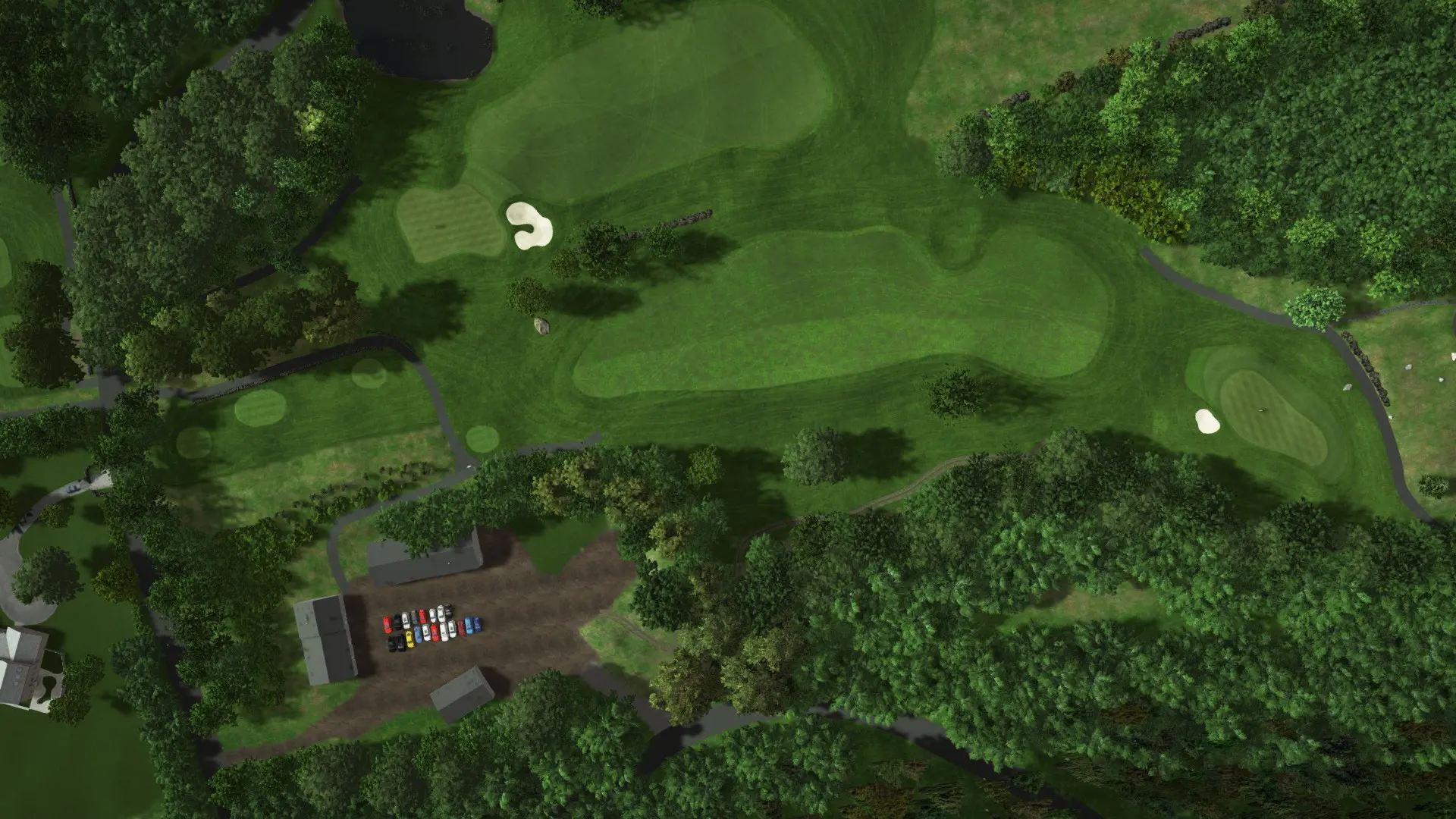 Hole 8 at Bulls Bridge Golf Club