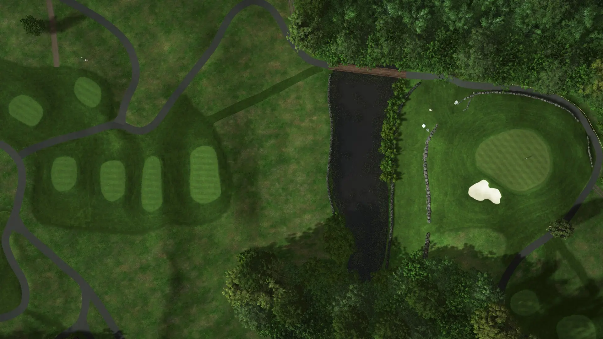 Hole 12 at Bulls Bridge Golf Club