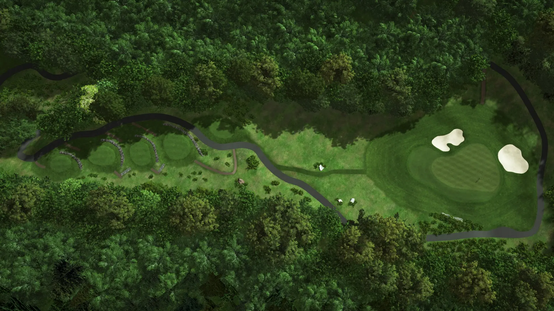 Hole 16 at Bulls Bridge Golf Club