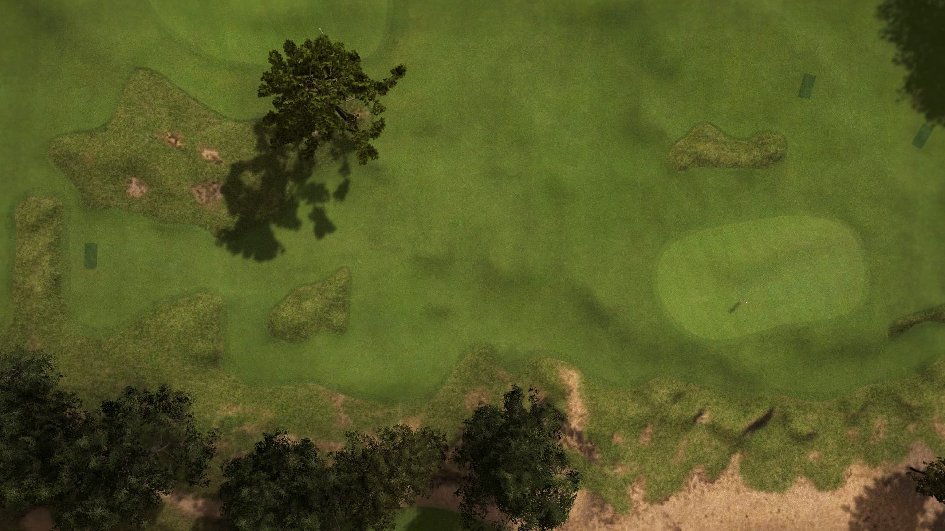Hole 1 at Cabot Citrus Farms The Wedge