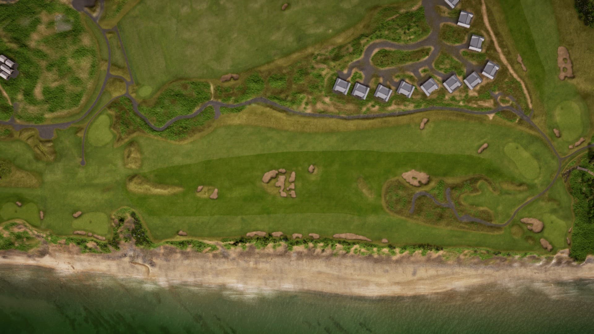 Hole 1 at Cabot Cliffs