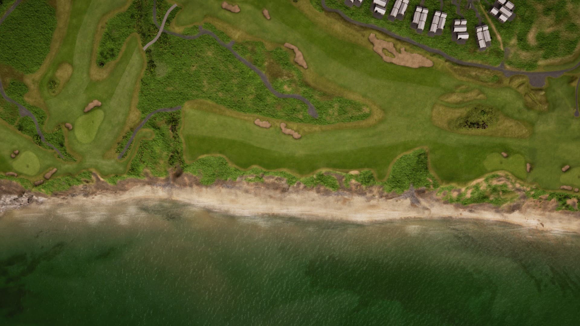 Hole 18 at Cabot Cliffs