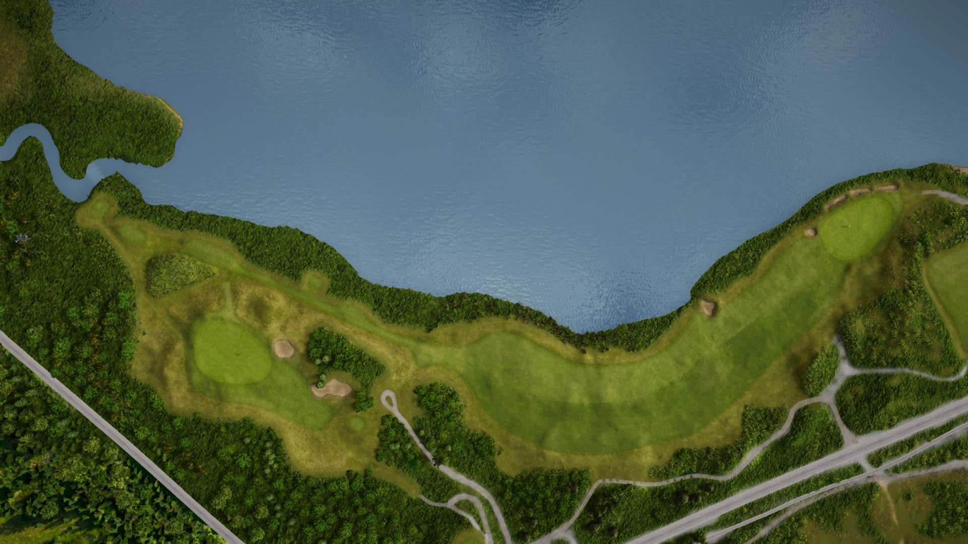 Hole 6 at Cabot Links