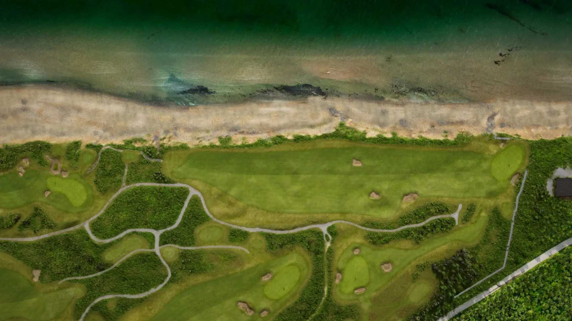 Hole 16 at Cabot Links