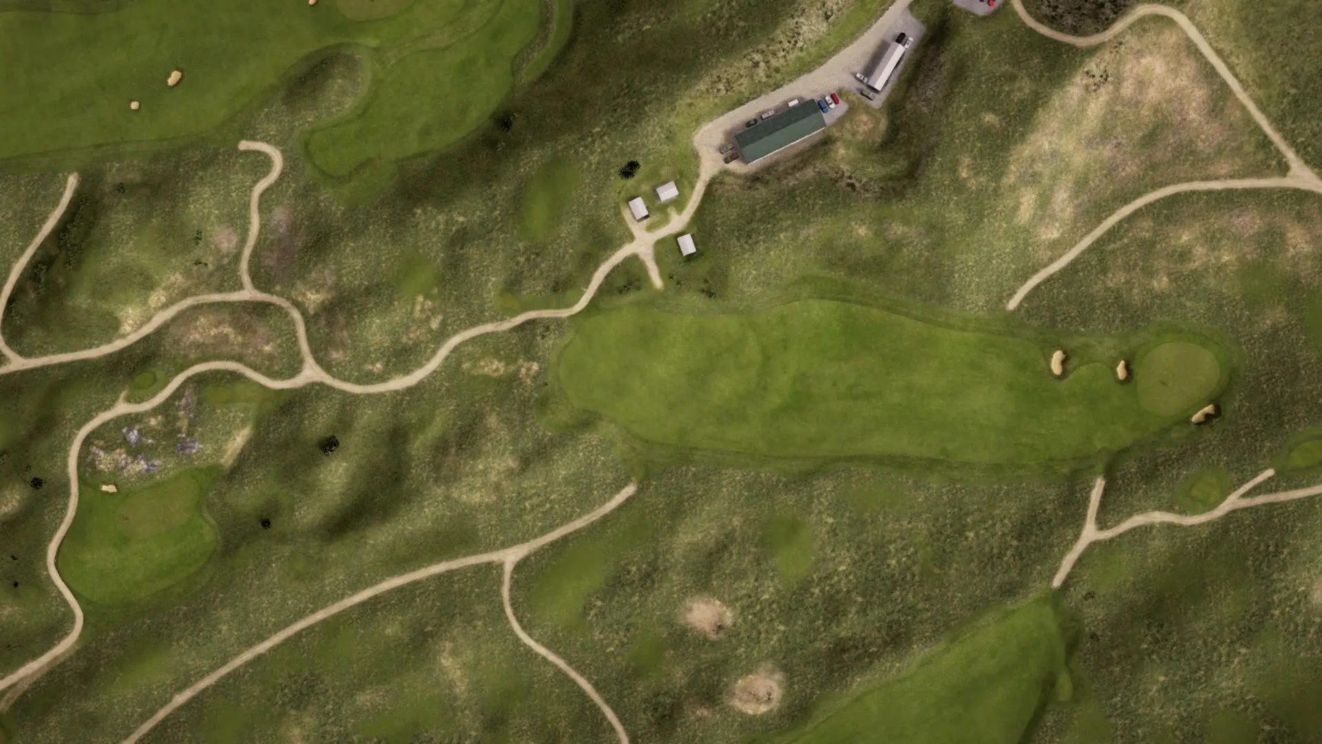 Hole 8 at Cape Wickham Links