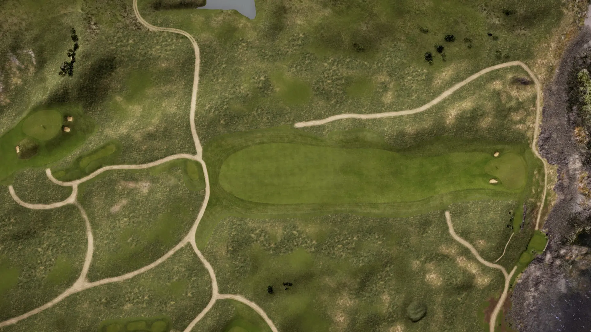 Hole 10 at Cape Wickham Links