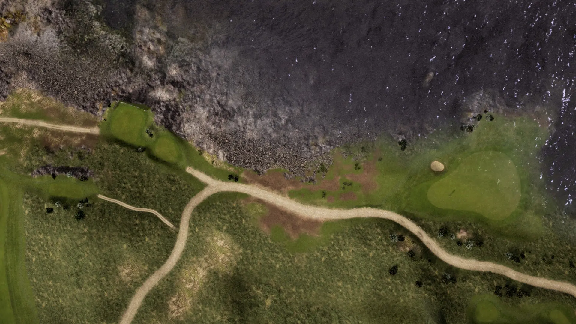 Hole 11 at Cape Wickham Links