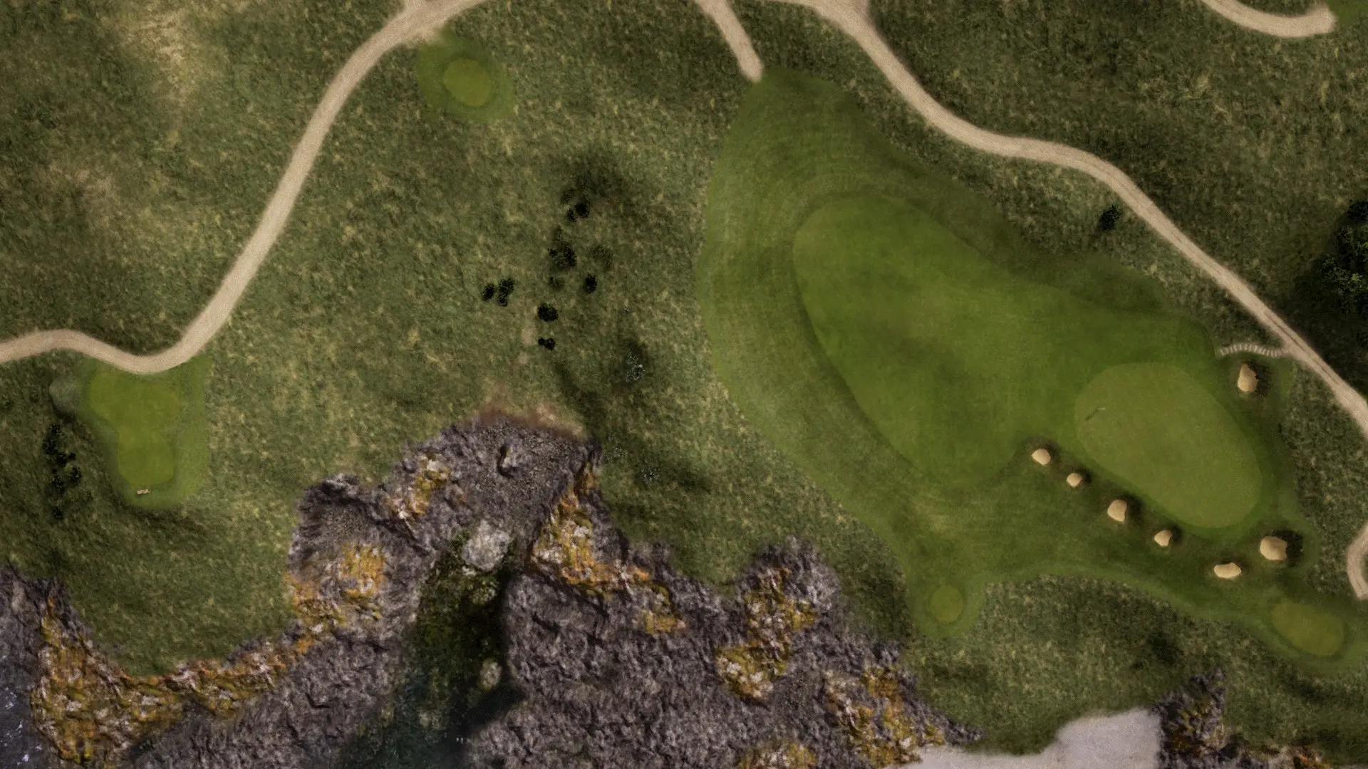 Hole 17 at Cape Wickham Links