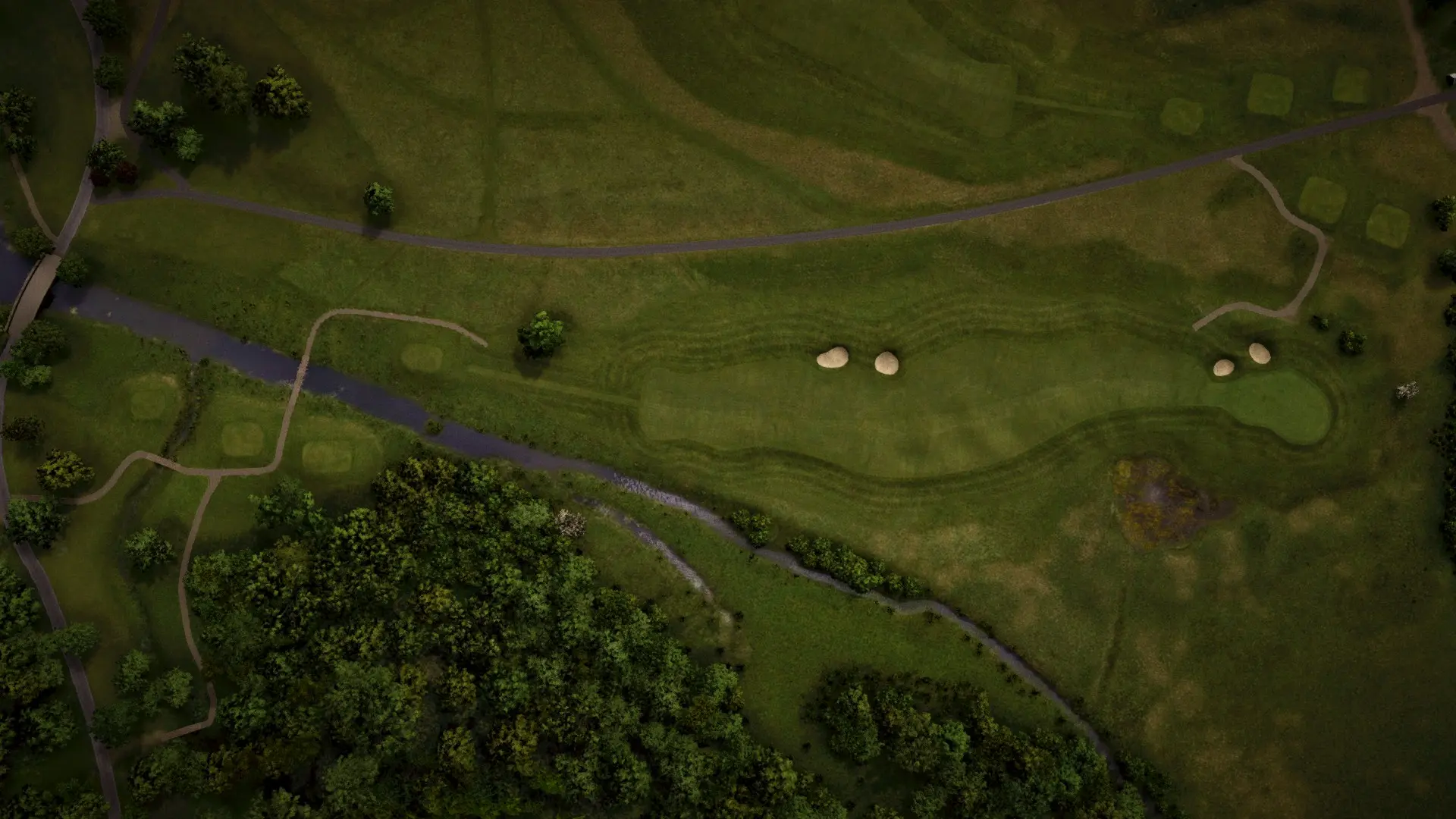Hole 1 at Carton House Montgomerie Course