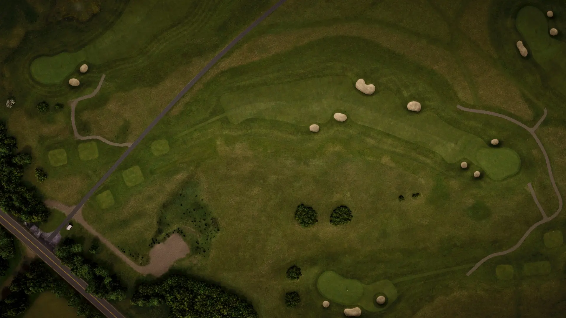 Hole 2 at Carton House Montgomerie Course