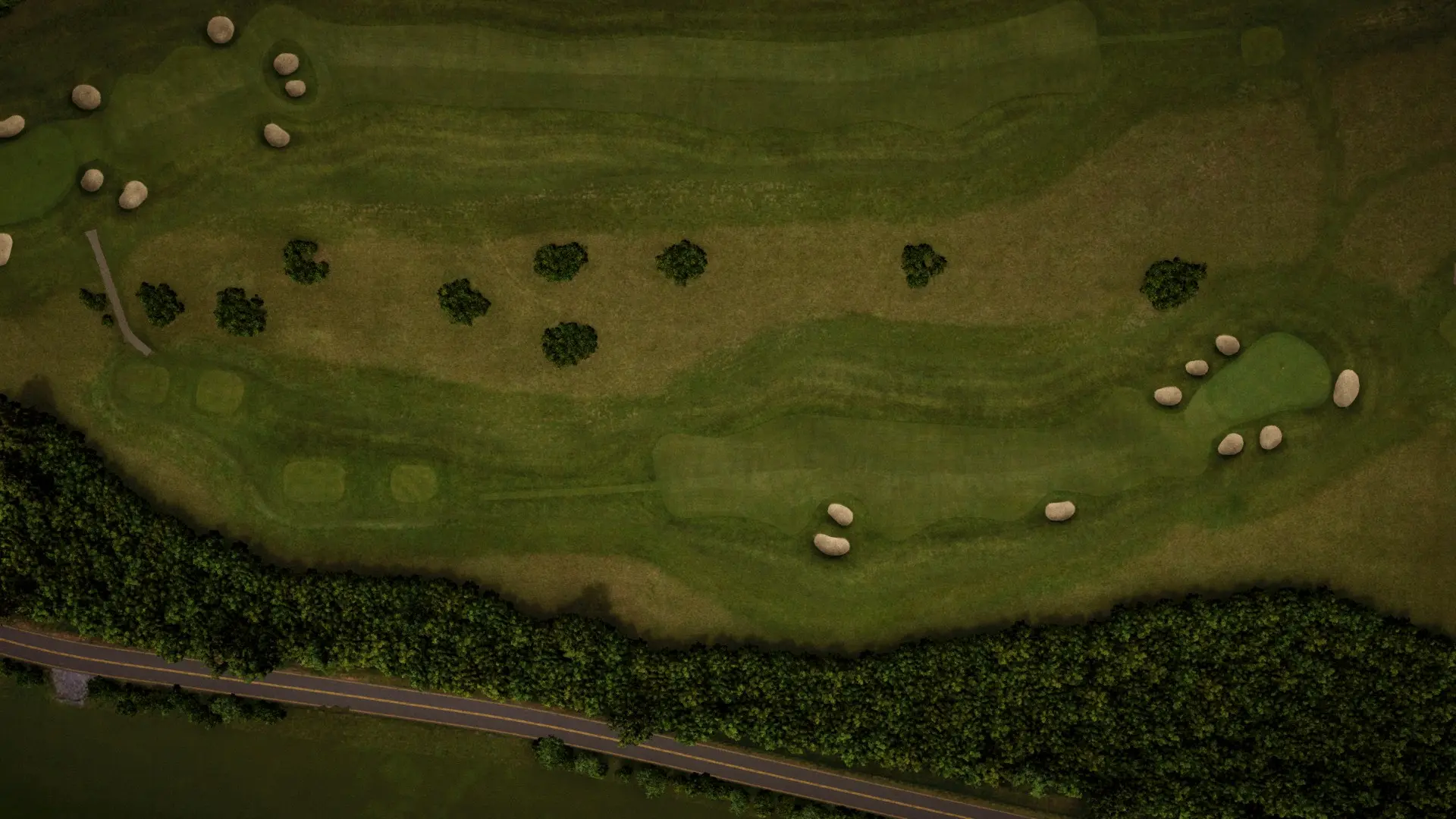 Hole 9 at Carton House Montgomerie Course