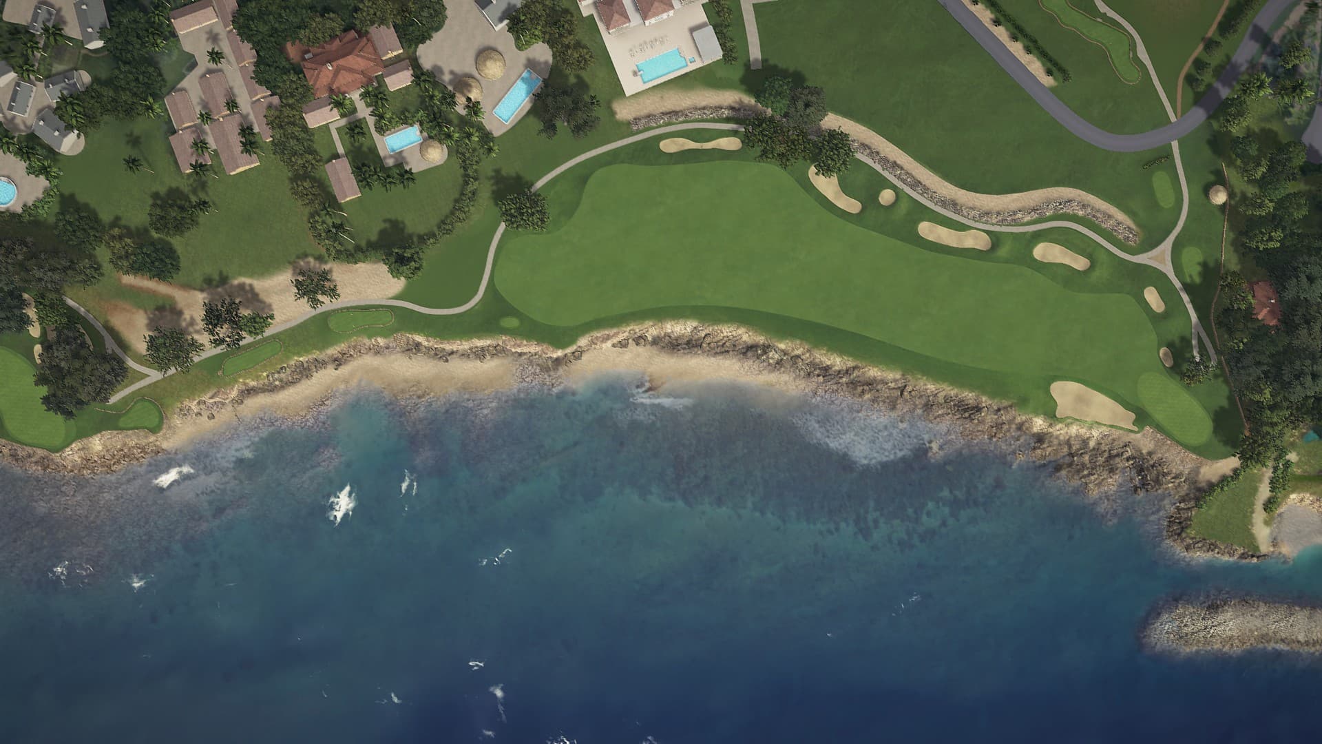 Hole 17 at Casa De Campo 'Teeth of the Dog'