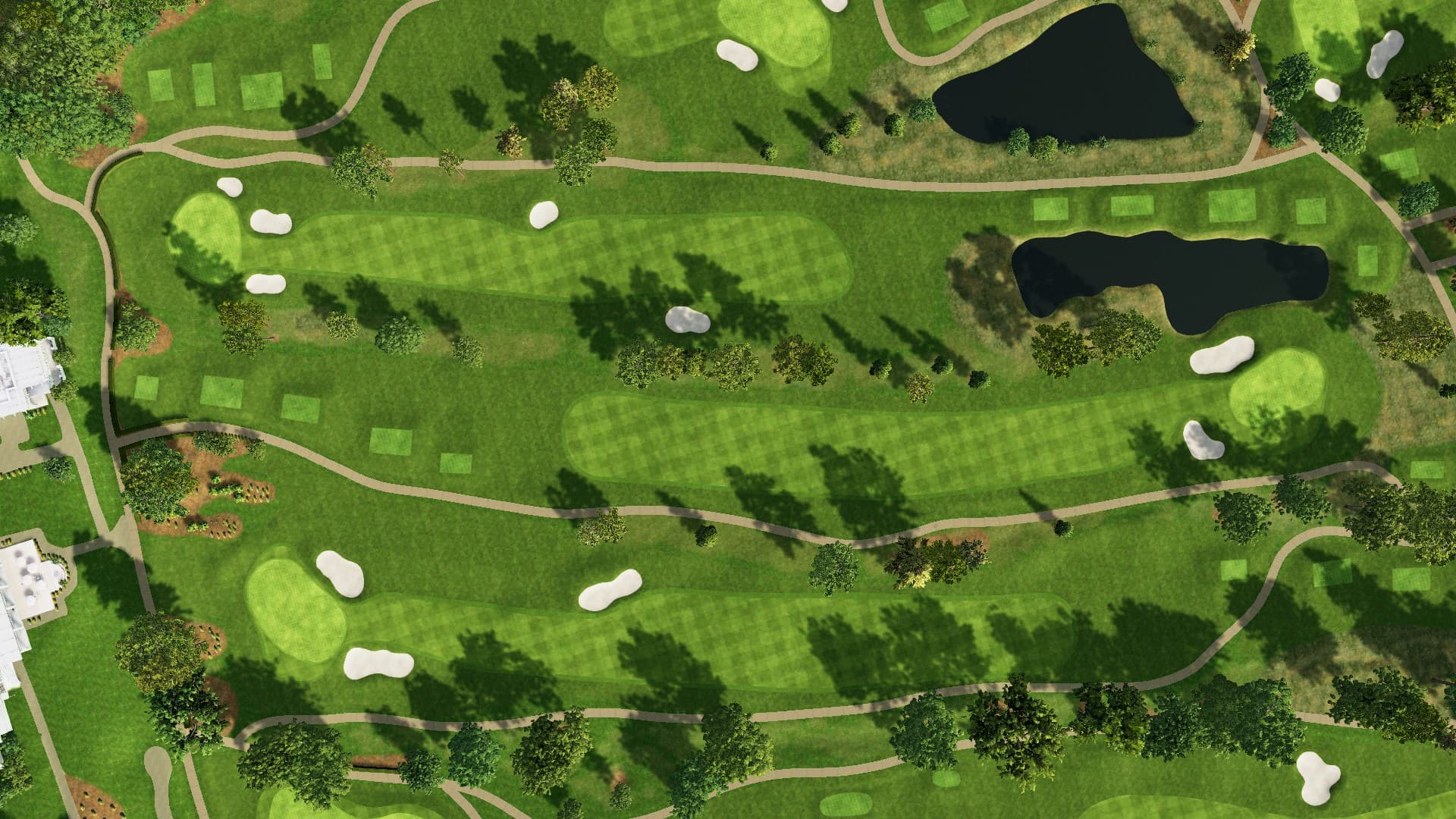 Hole 1 at Country Club of Jackson
