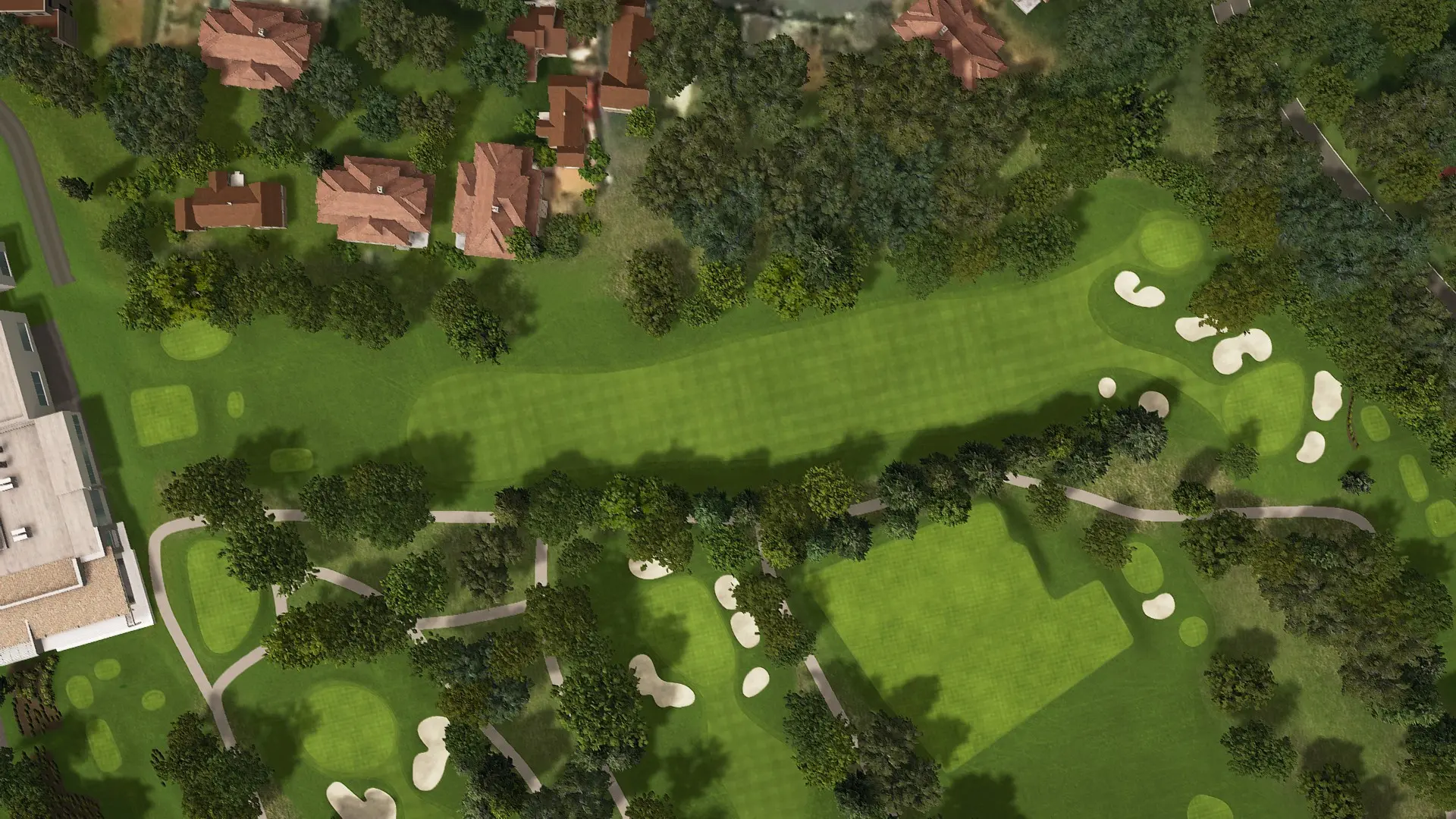 Hole 1 at Club de Golf Chapultepec