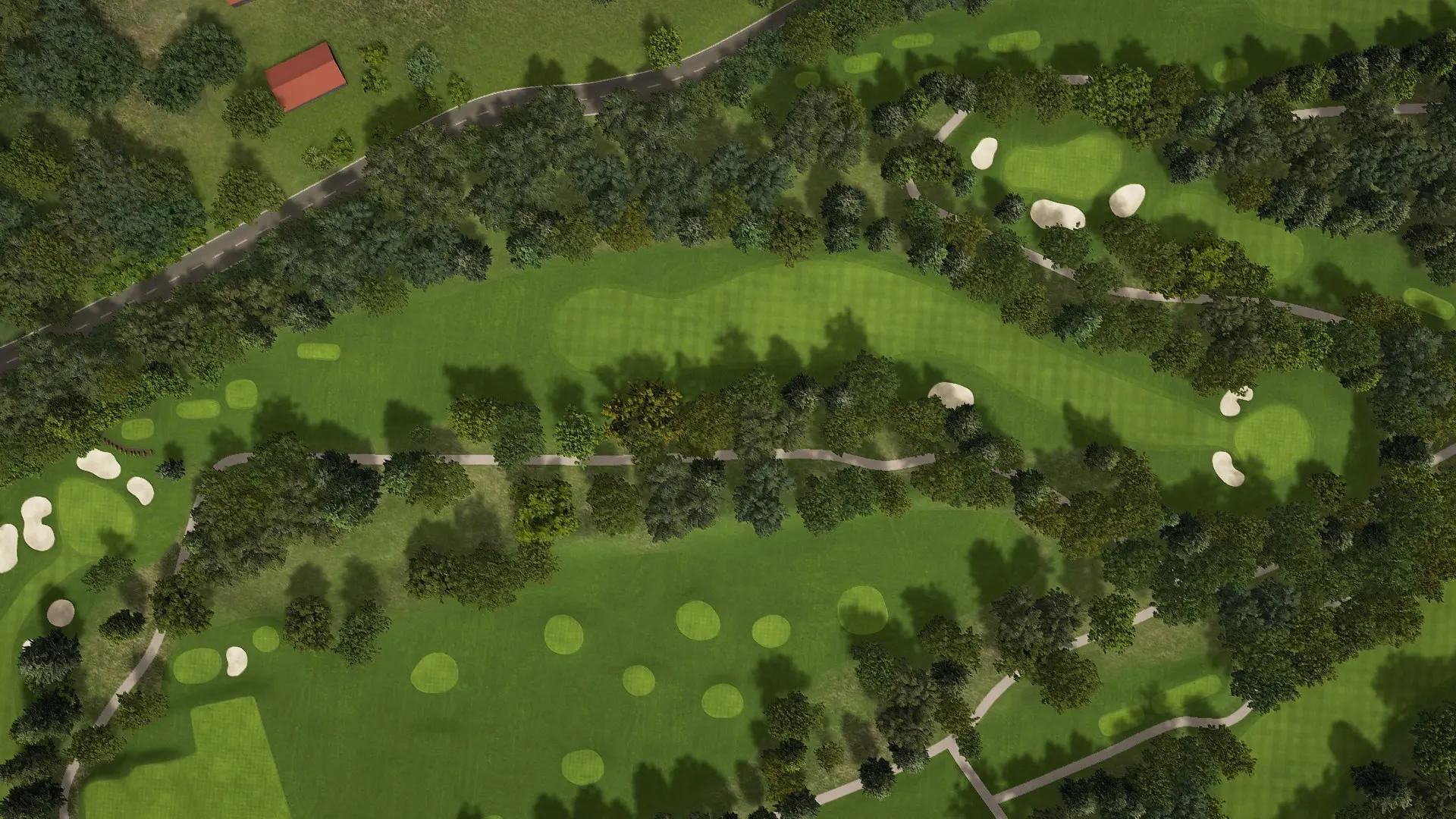 Hole 2 at Club de Golf Chapultepec