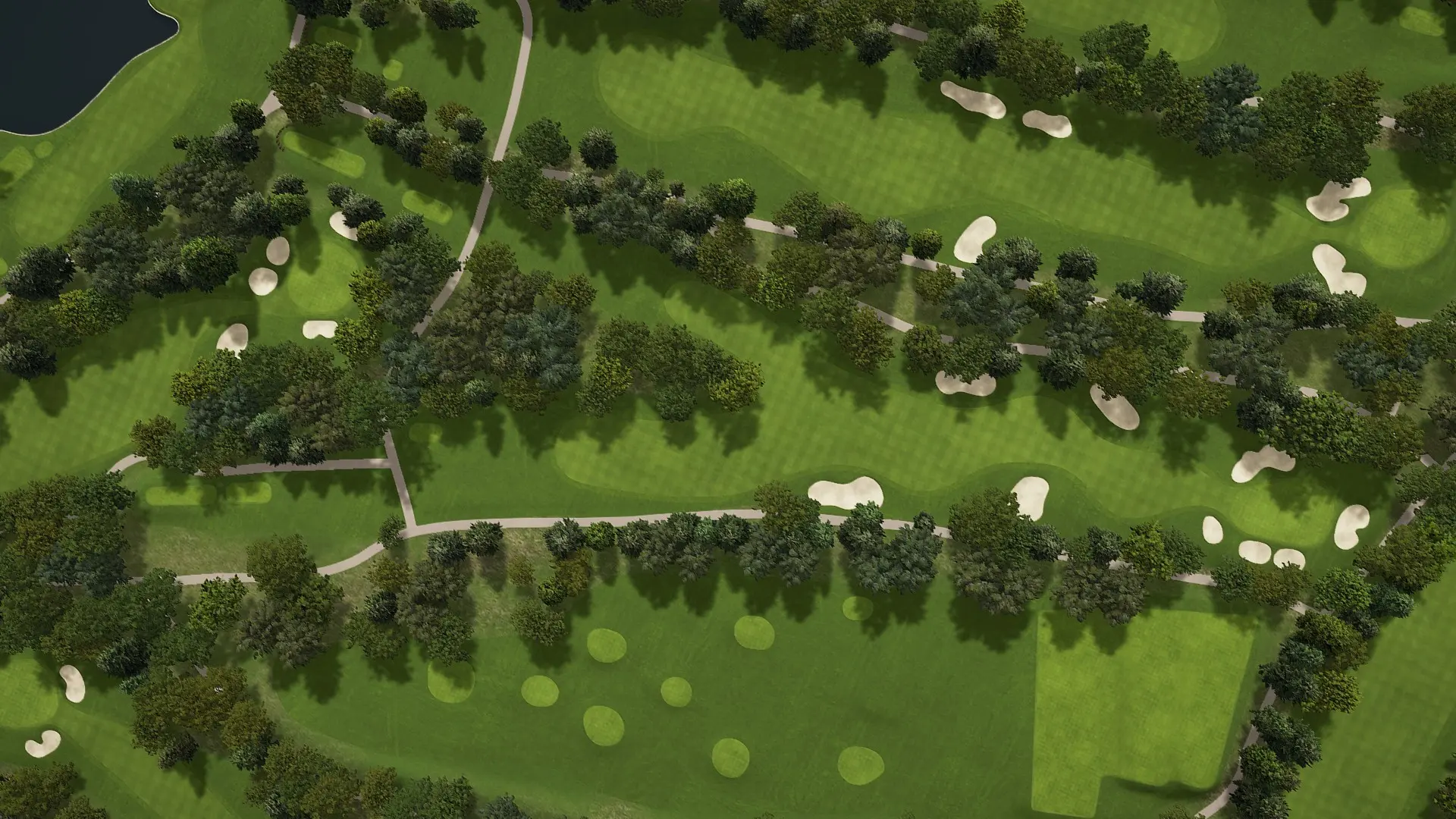 Hole 9 at Club de Golf Chapultepec