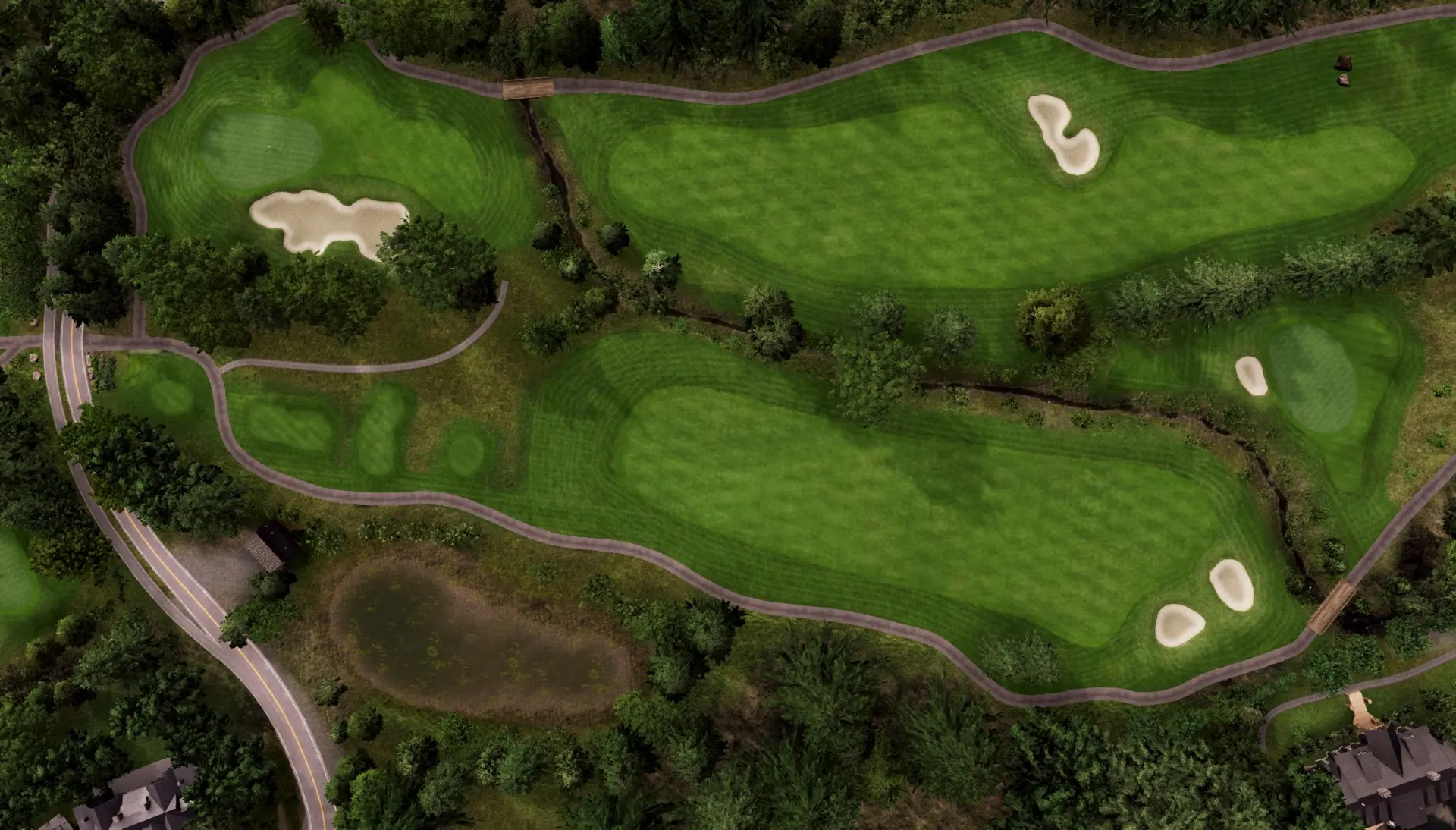 Hole 2 at Fairmont Chateau Whistler Resort
