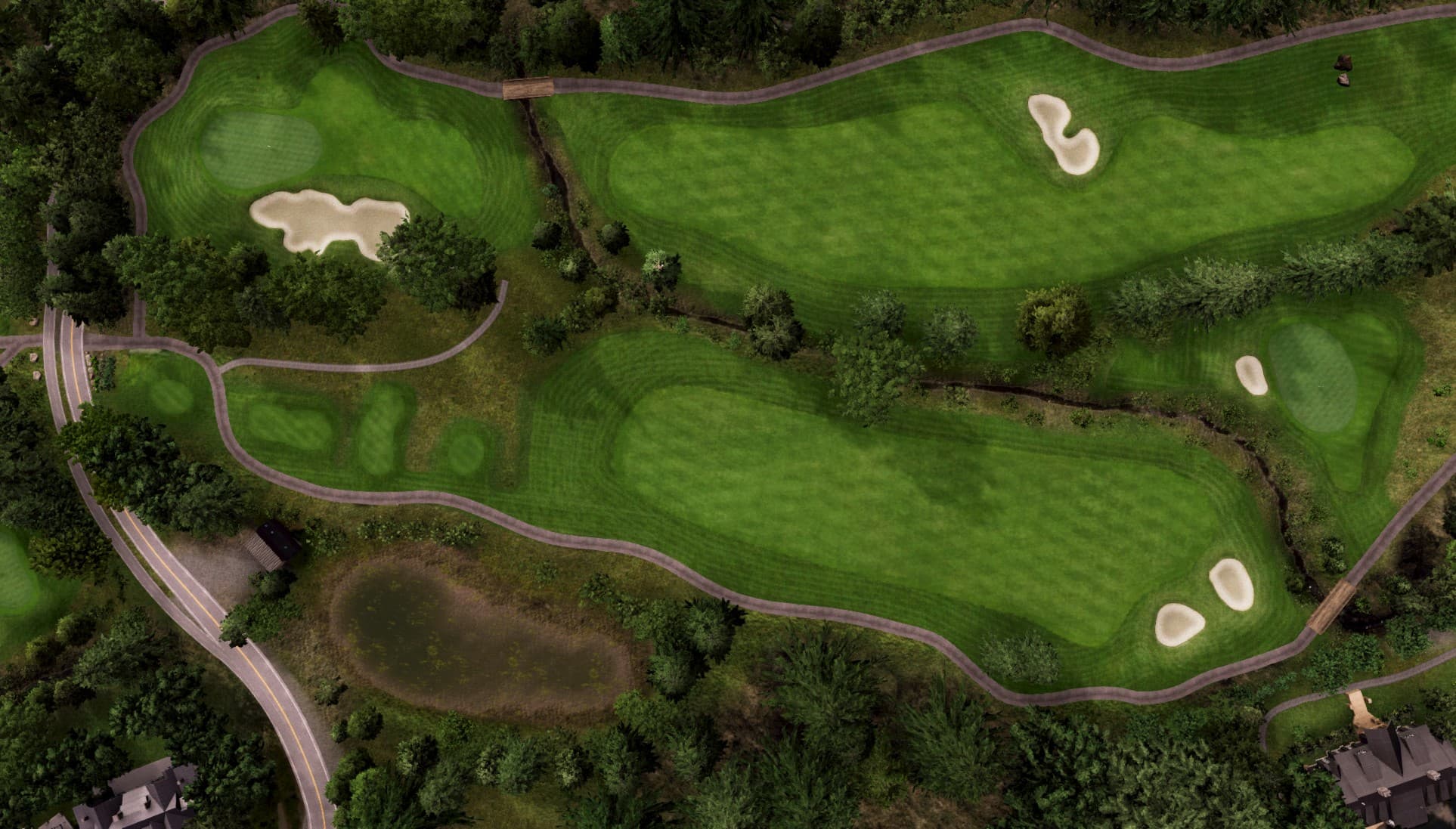 Hole 2 at Fairmont Chateau Whistler Resort