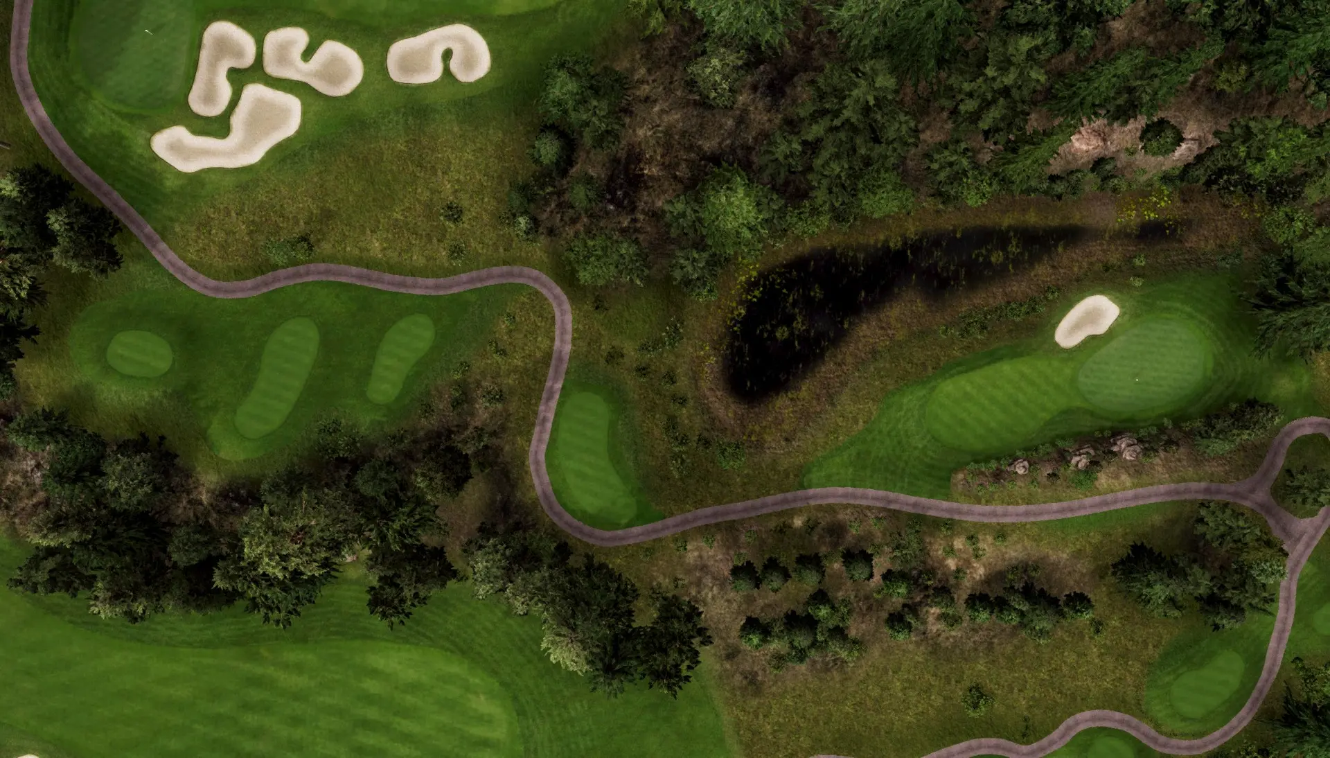 Hole 8 at Fairmont Chateau Whistler Resort