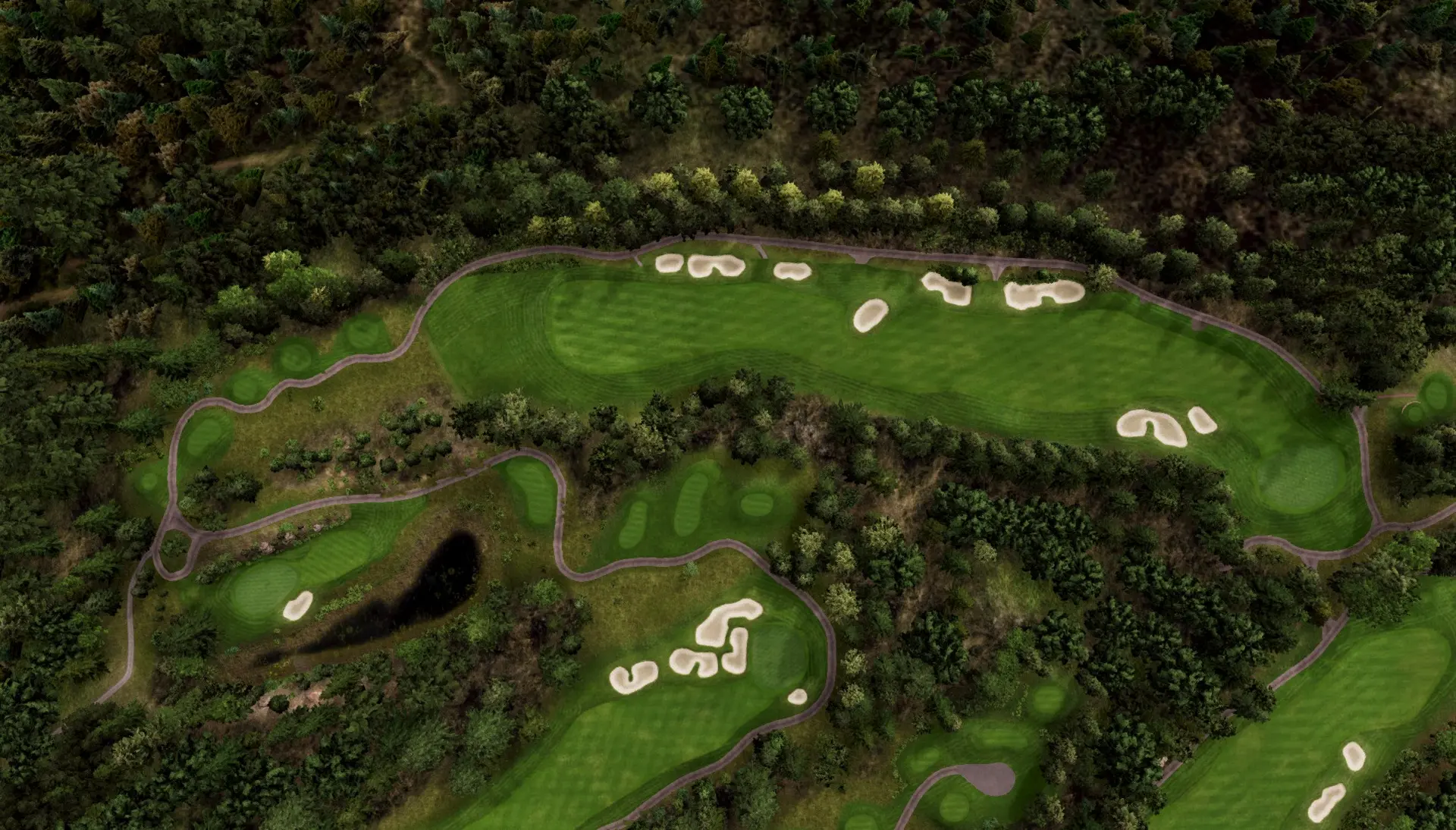 Hole 9 at Fairmont Chateau Whistler Resort