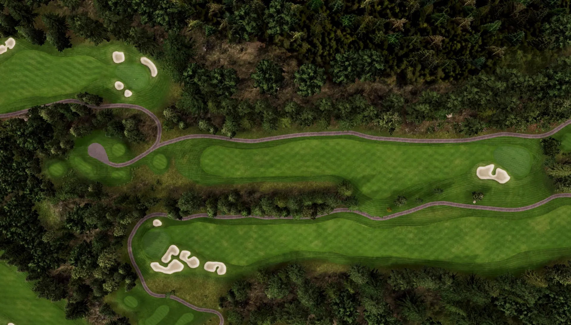 Hole 12 at Fairmont Chateau Whistler Resort