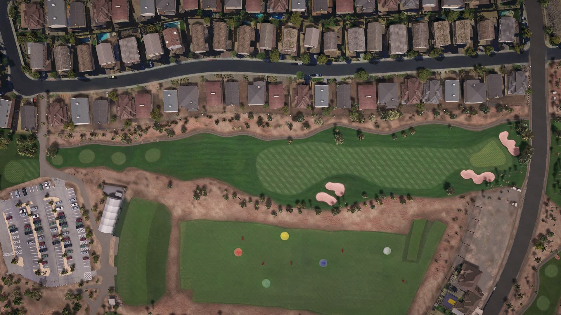 Hole 1 at Chimera Golf Club