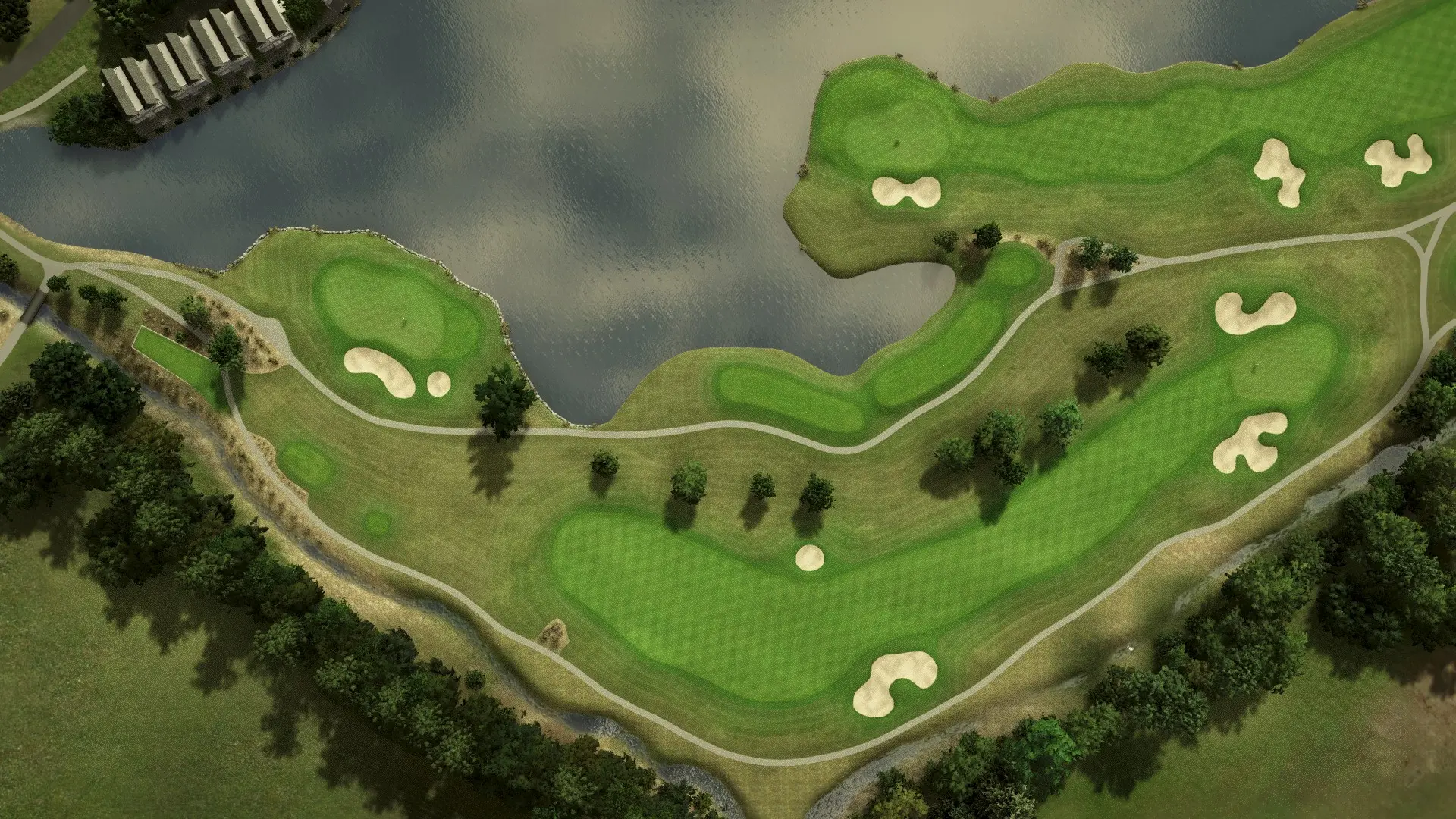 Hole 1 at Clearwater Golf Club