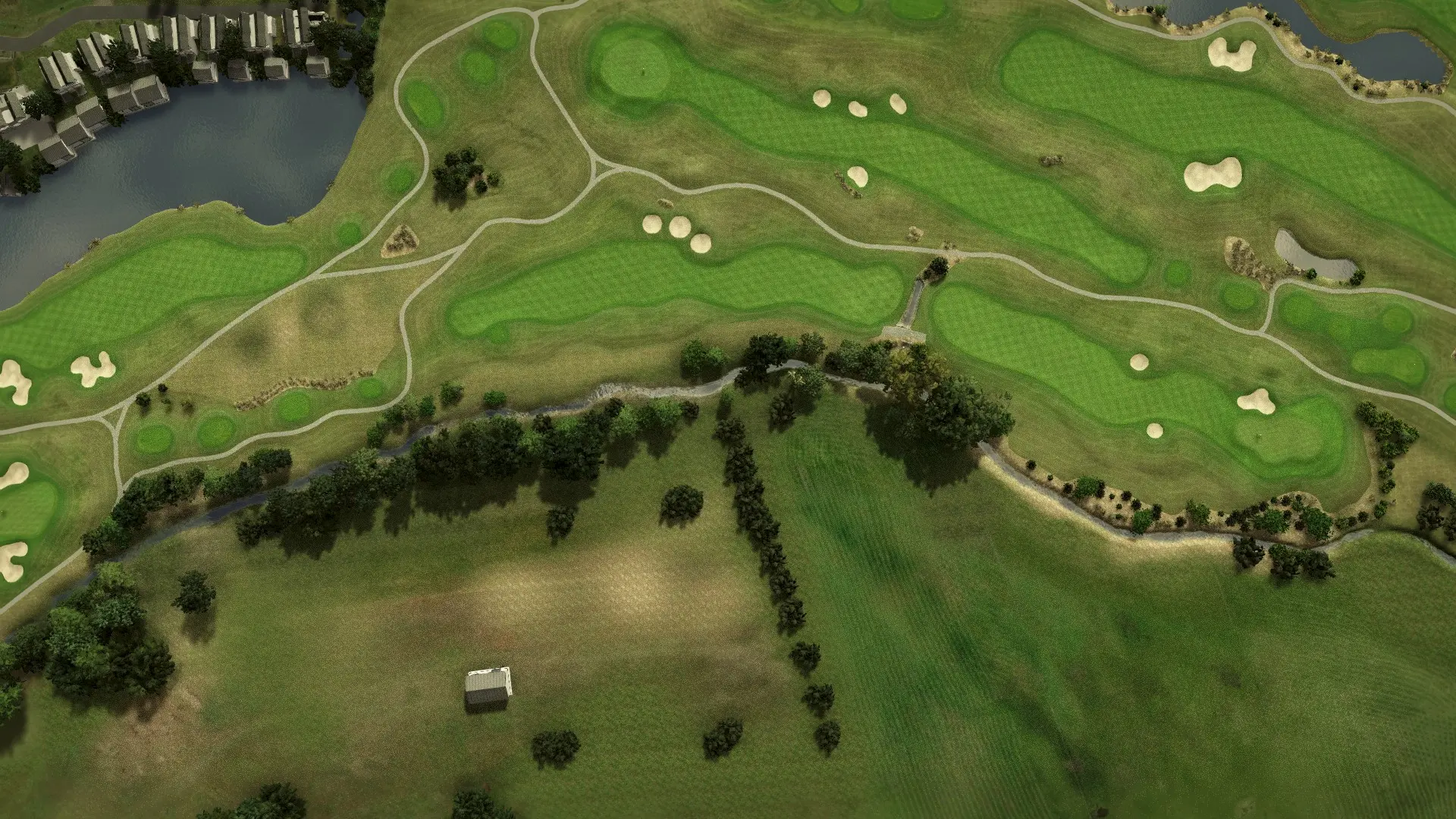 Hole 2 at Clearwater Golf Club