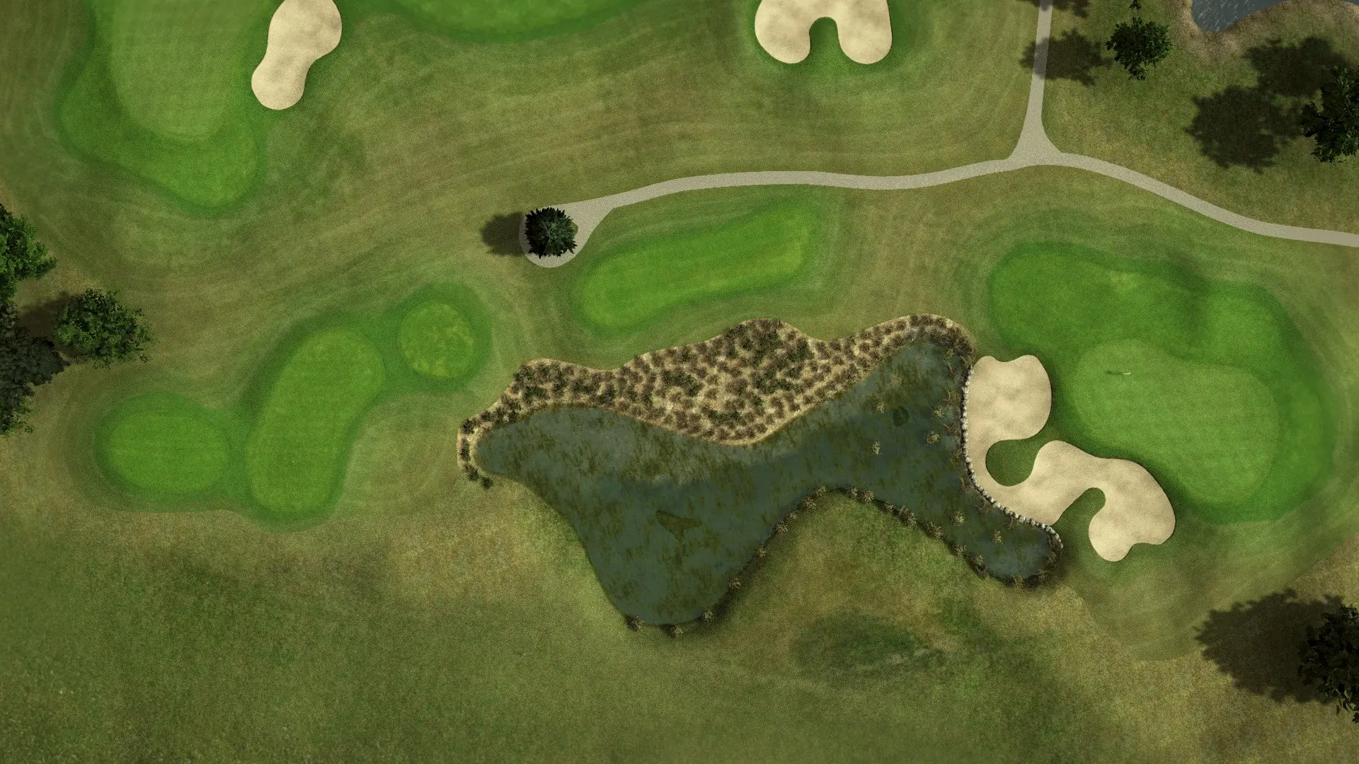 Hole 4 at Clearwater Golf Club