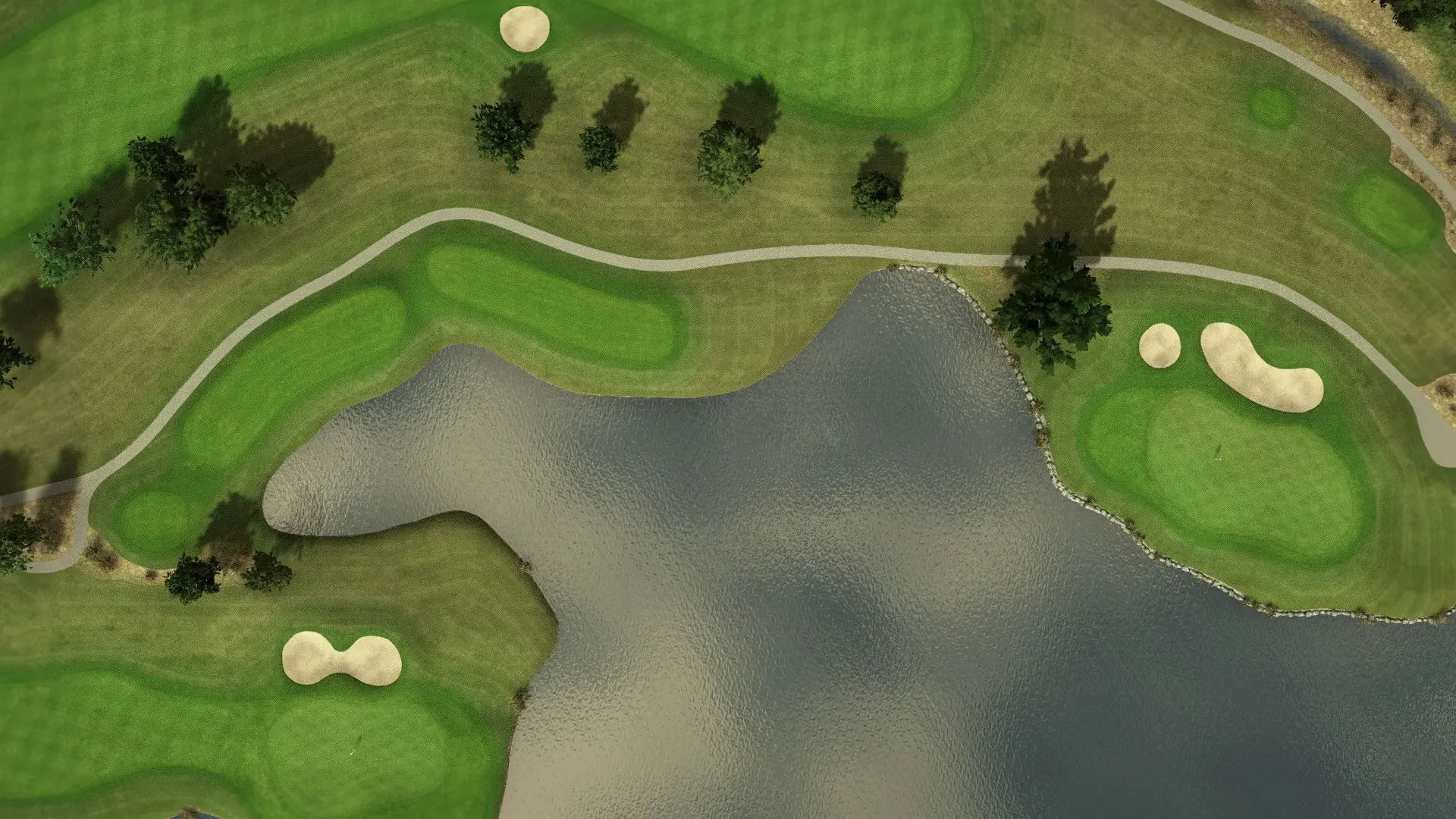 Hole 9 at Clearwater Golf Club