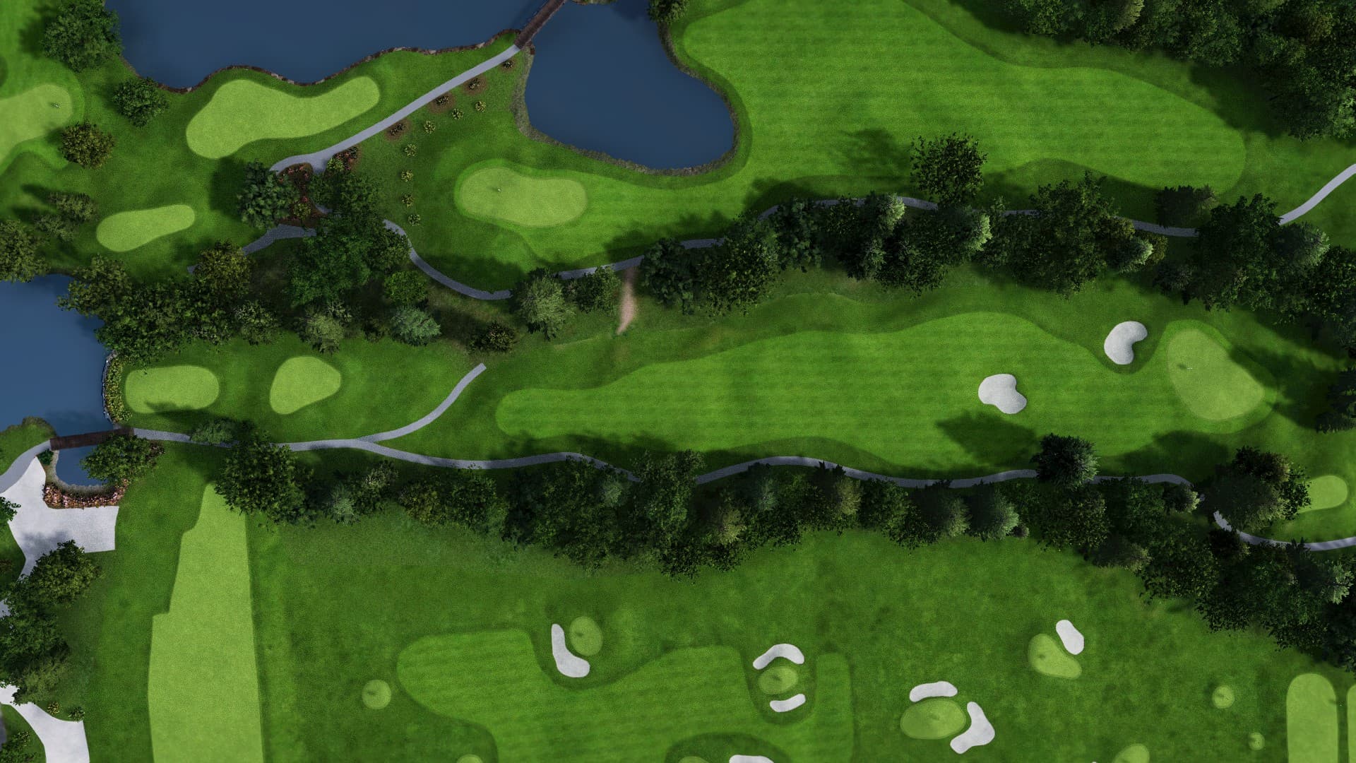 Hole 1 at Club De Golf Le Mirage - Arizona