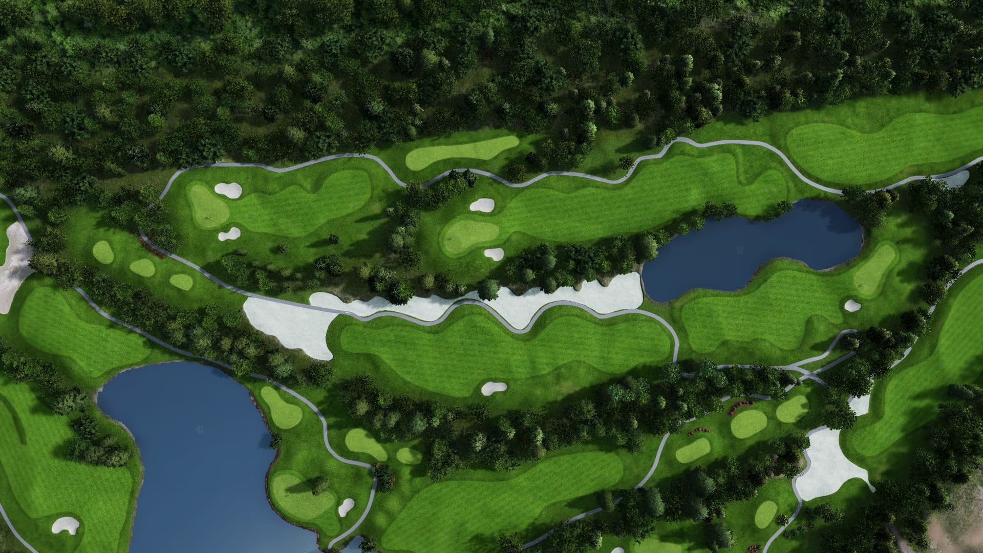 Hole 5 at Club De Golf Le Mirage - Arizona