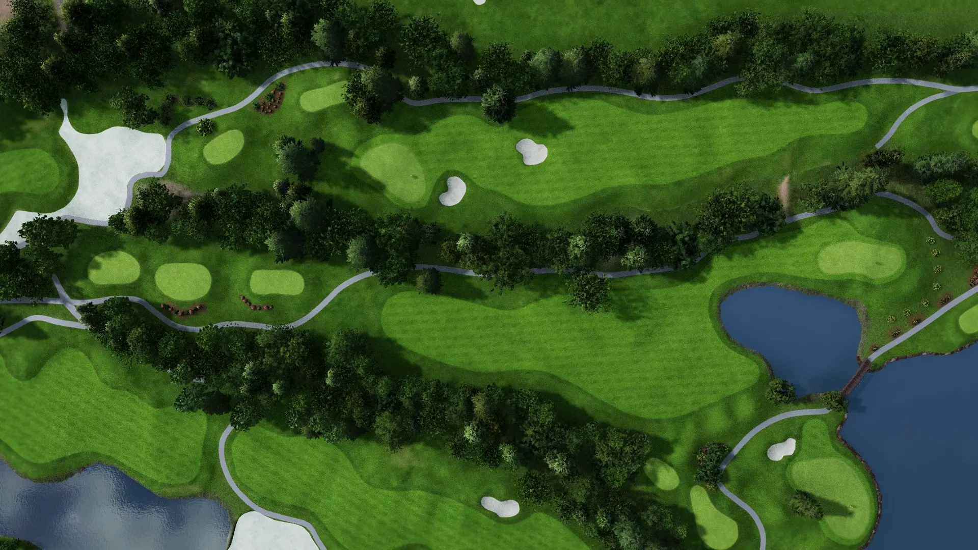 Hole 6 at Club De Golf Le Mirage - Arizona