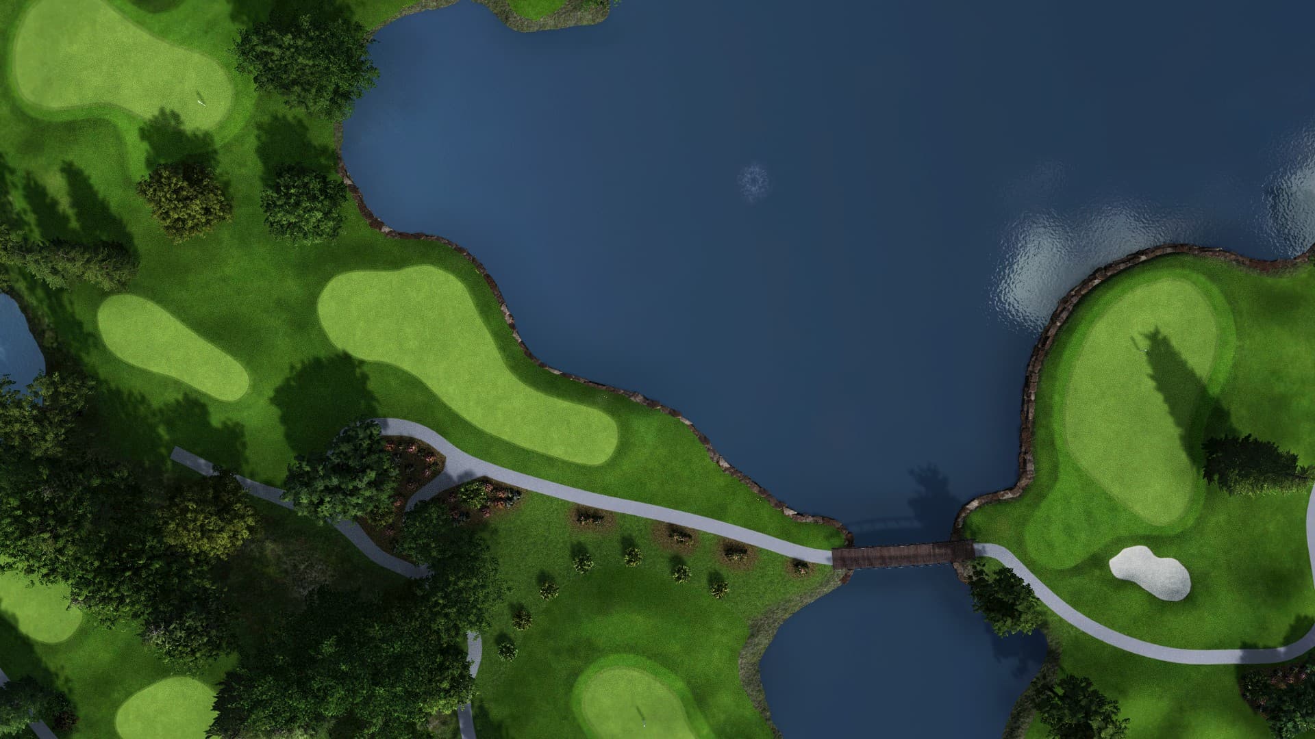 Hole 7 at Club De Golf Le Mirage - Arizona