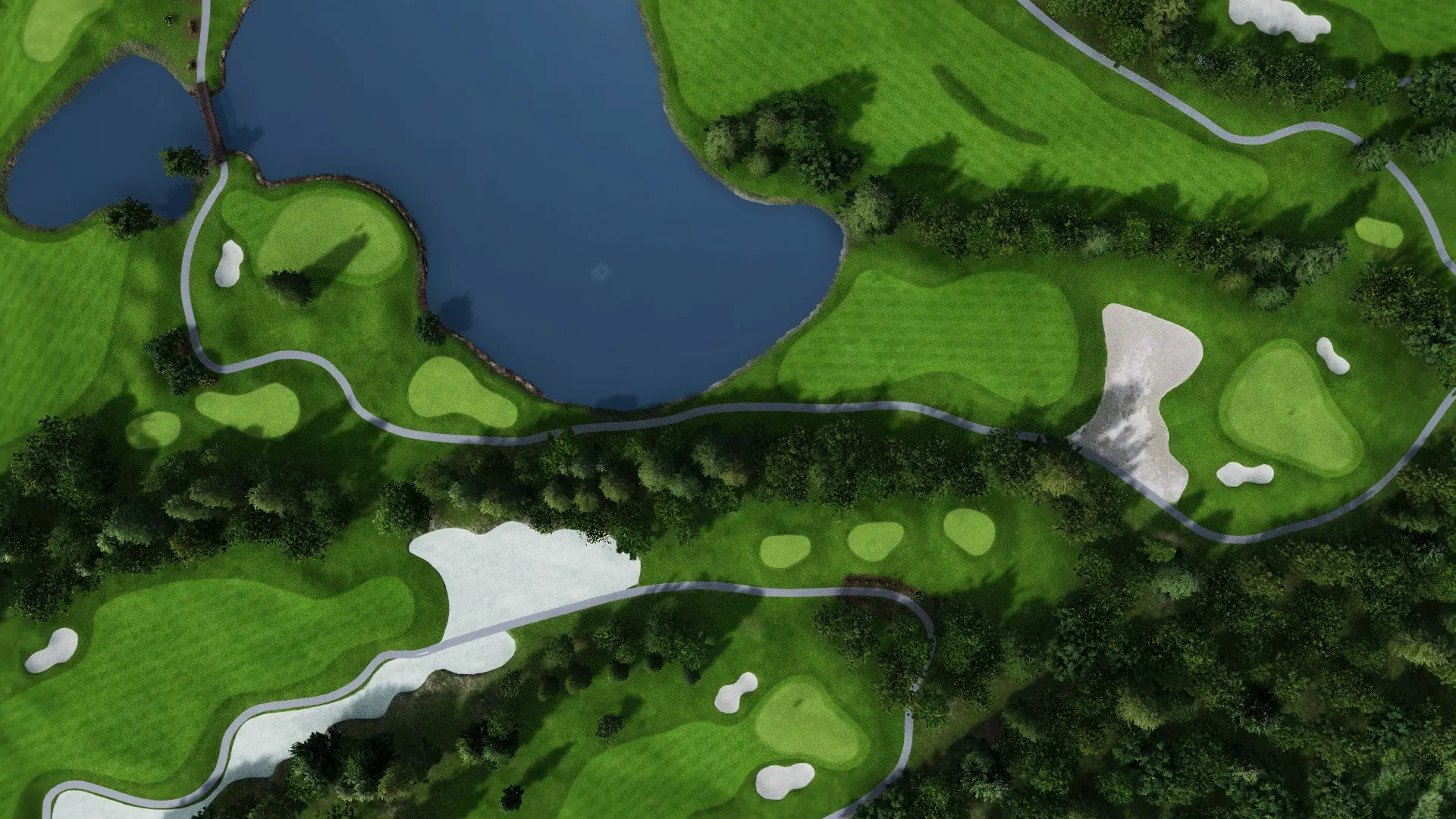 Hole 8 at Club De Golf Le Mirage - Arizona