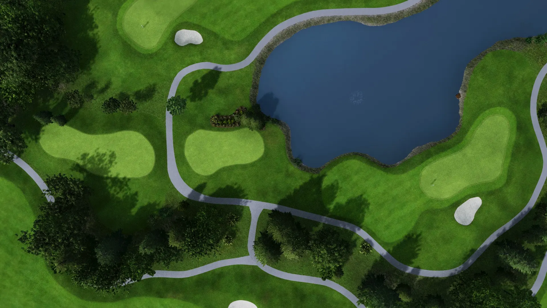 Hole 11 at Club De Golf Le Mirage - Arizona