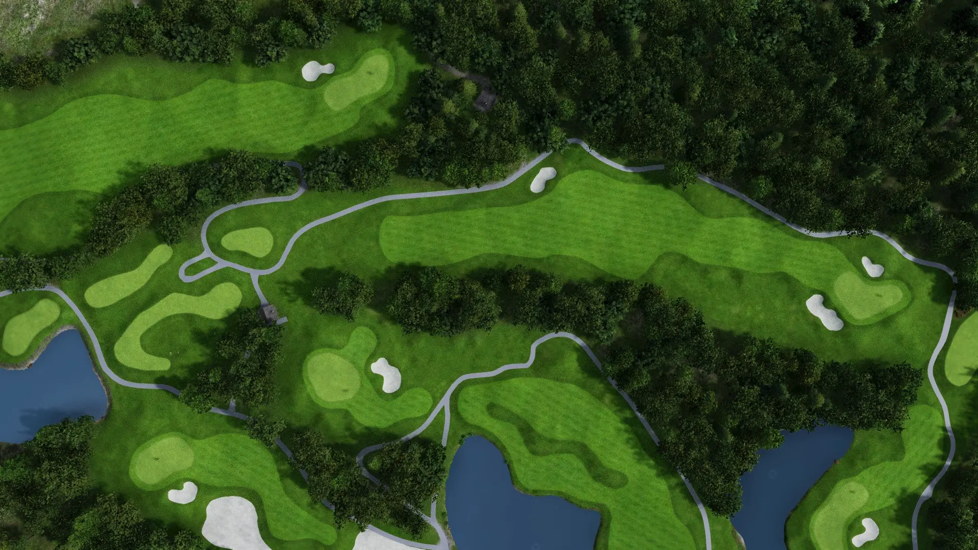Hole 13 at Club De Golf Le Mirage - Arizona