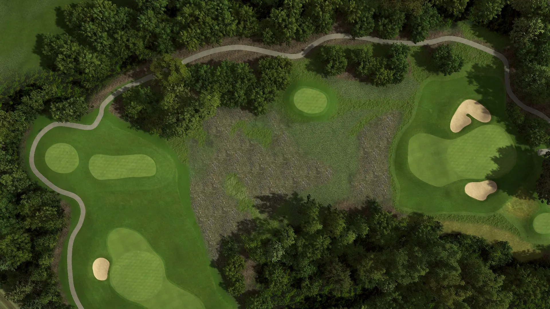 Hole 6 at Conway Farms GC