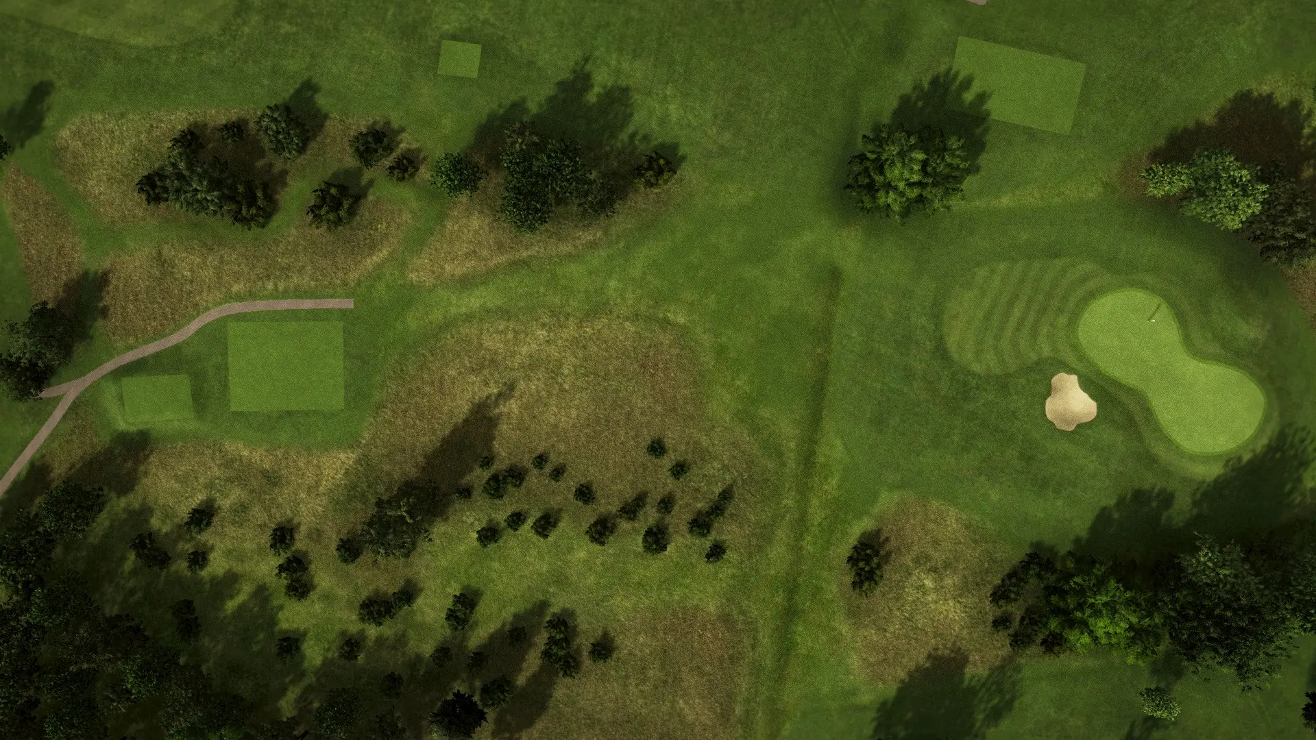 Hole 13 at The Valley Course at Crane Valley Golf Club