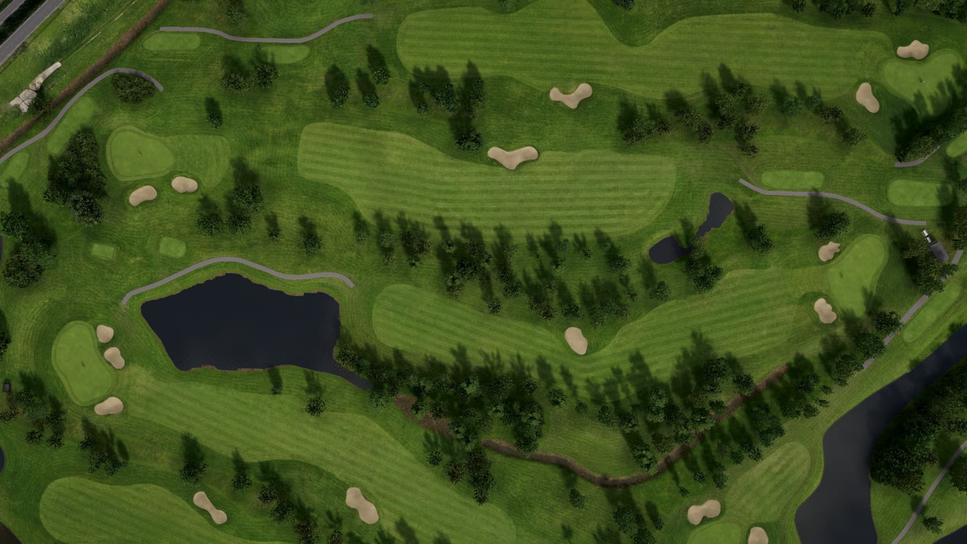 Hole 13 at Golfclub Cromstrijen